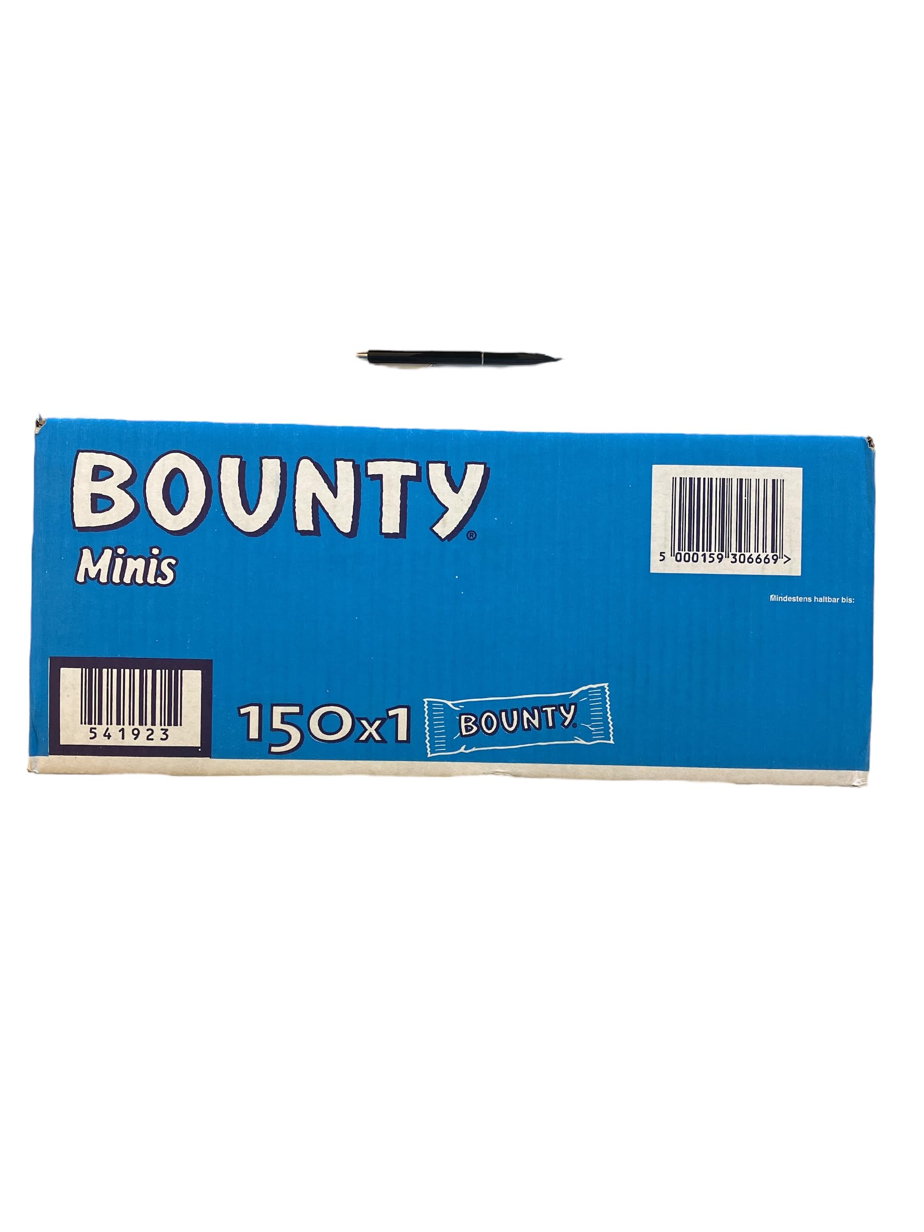 Bounty Minis Sckokoriegel mit Kokosraspel 150 x 28,8g = 4320g + Druckkugelschreiber