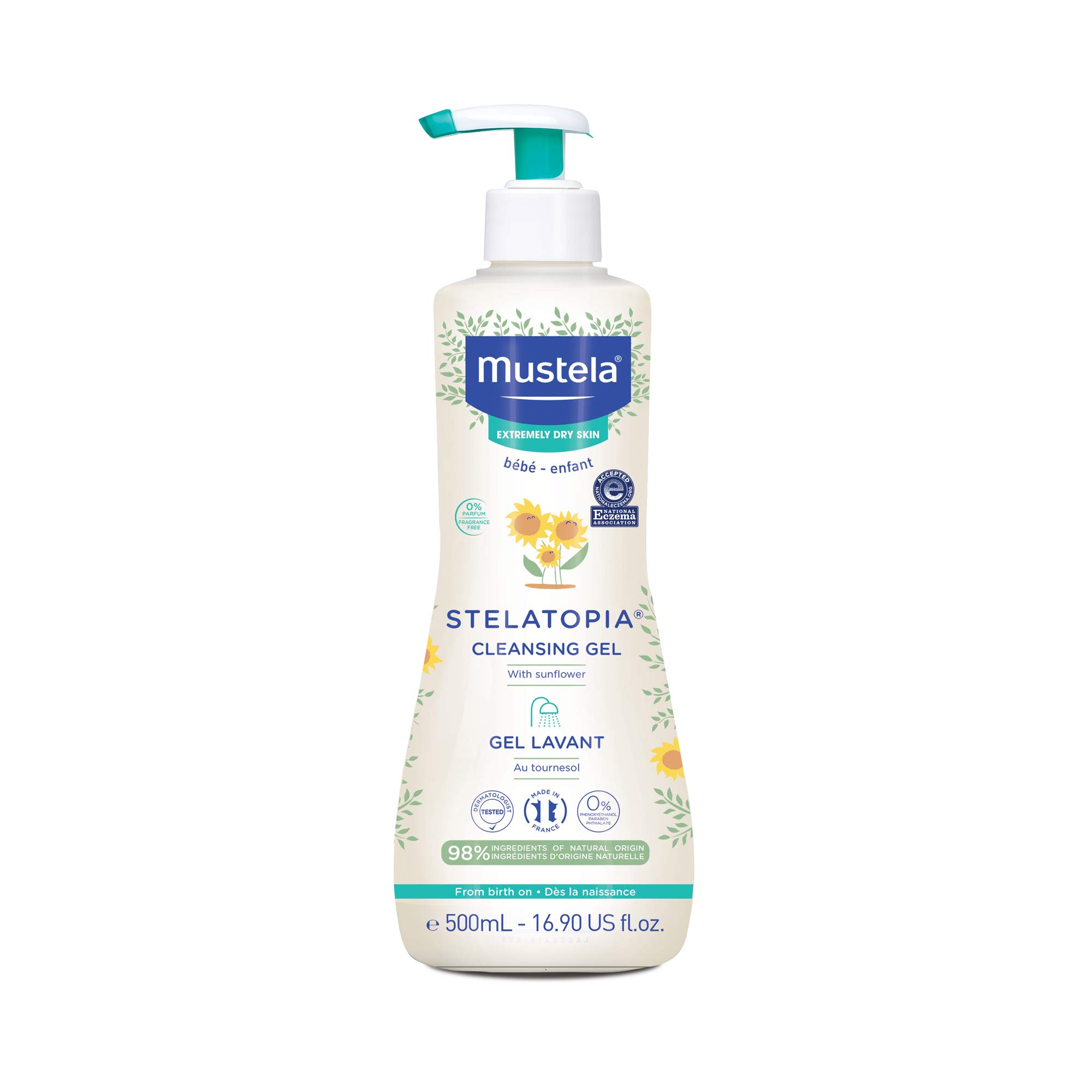 Buy Mustela Stelatopia EczemaProne Skin Cleansing Gel Baby Face