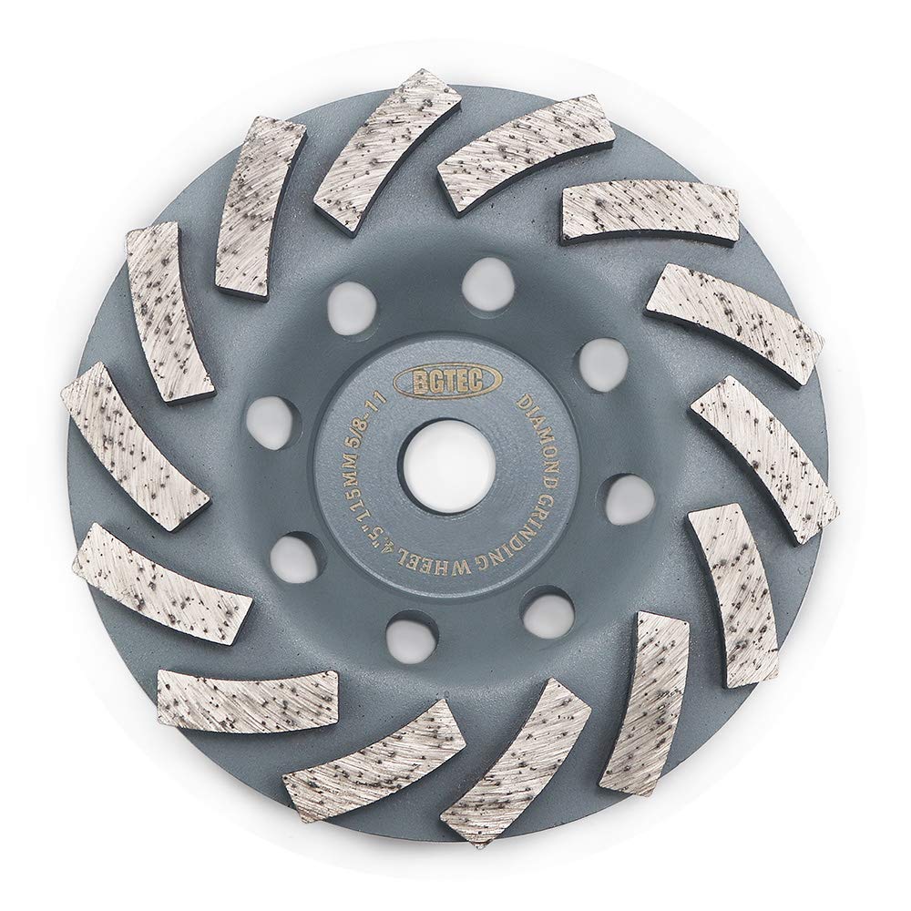 For Concrete Masonry 7" Grinding Wheels 12 Turbo Diamond Segment 5/8"-11 Arbor