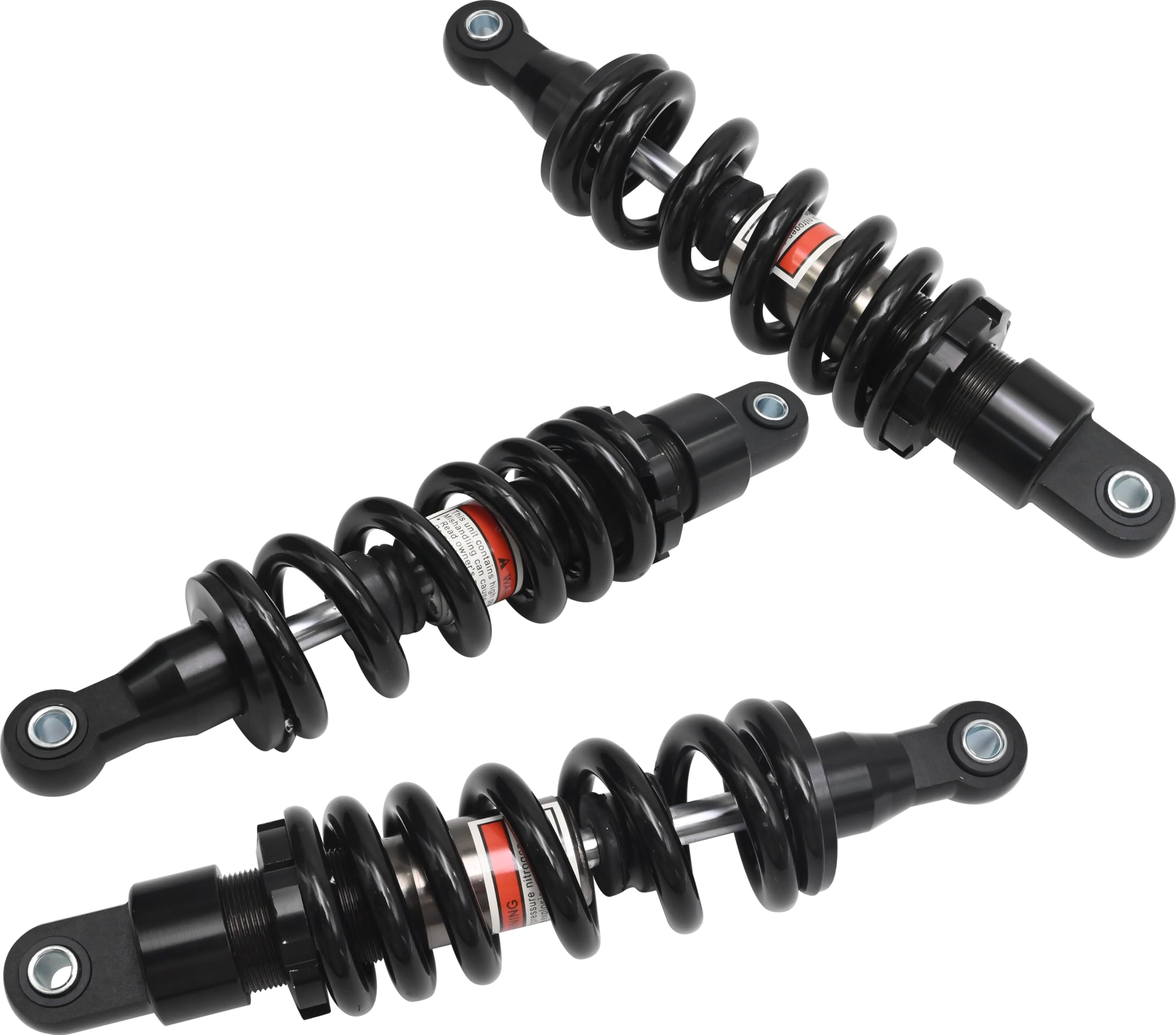 280 mm Universal Federstoßdämpfer, Motorrad Stoßdämpfer Hinten für ATVs, Go-Karts, Roller, Verschiedene andere Fahrzeugtypen, Verbessert den Fahrkomfort und die Leistung