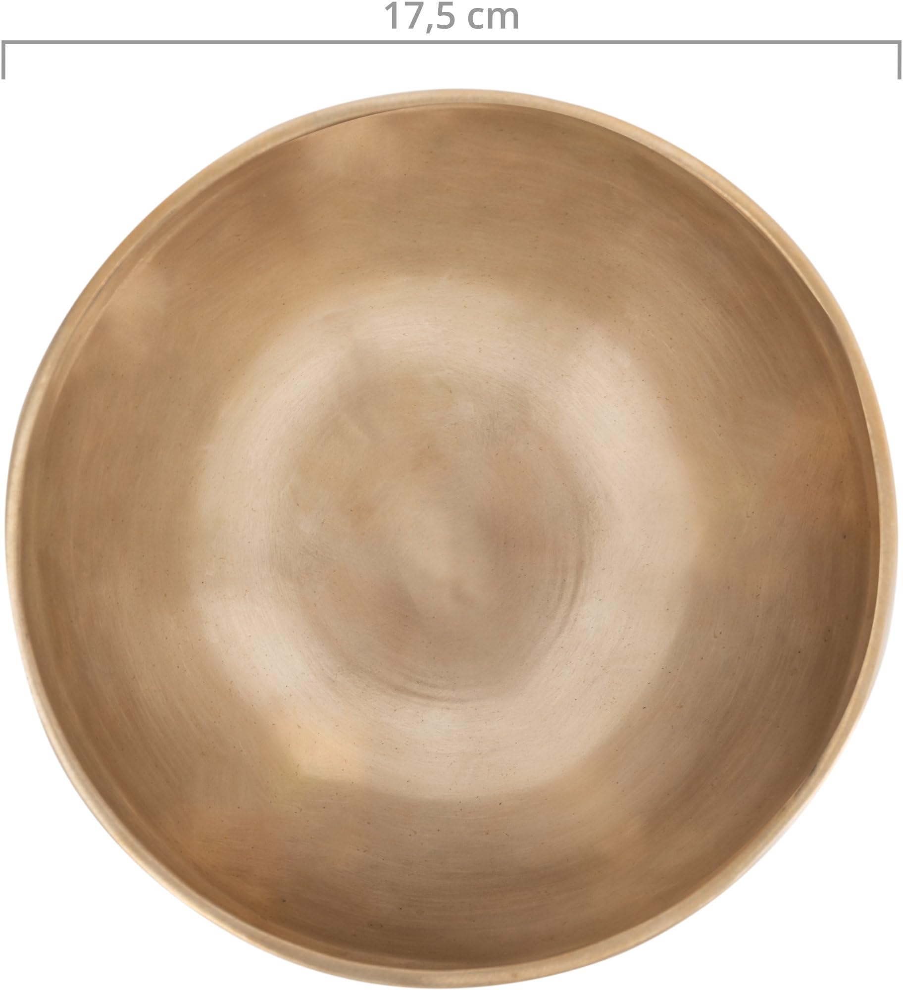 Set Completo Campana Tibetana Terapeutica XDrum Tonalità H/ 700 g | Campana tibetana battuta a mano per il chakra della corona (Sahasrara), Accordata sulla tonalità H, Diametro ca. 17, 5 cm
