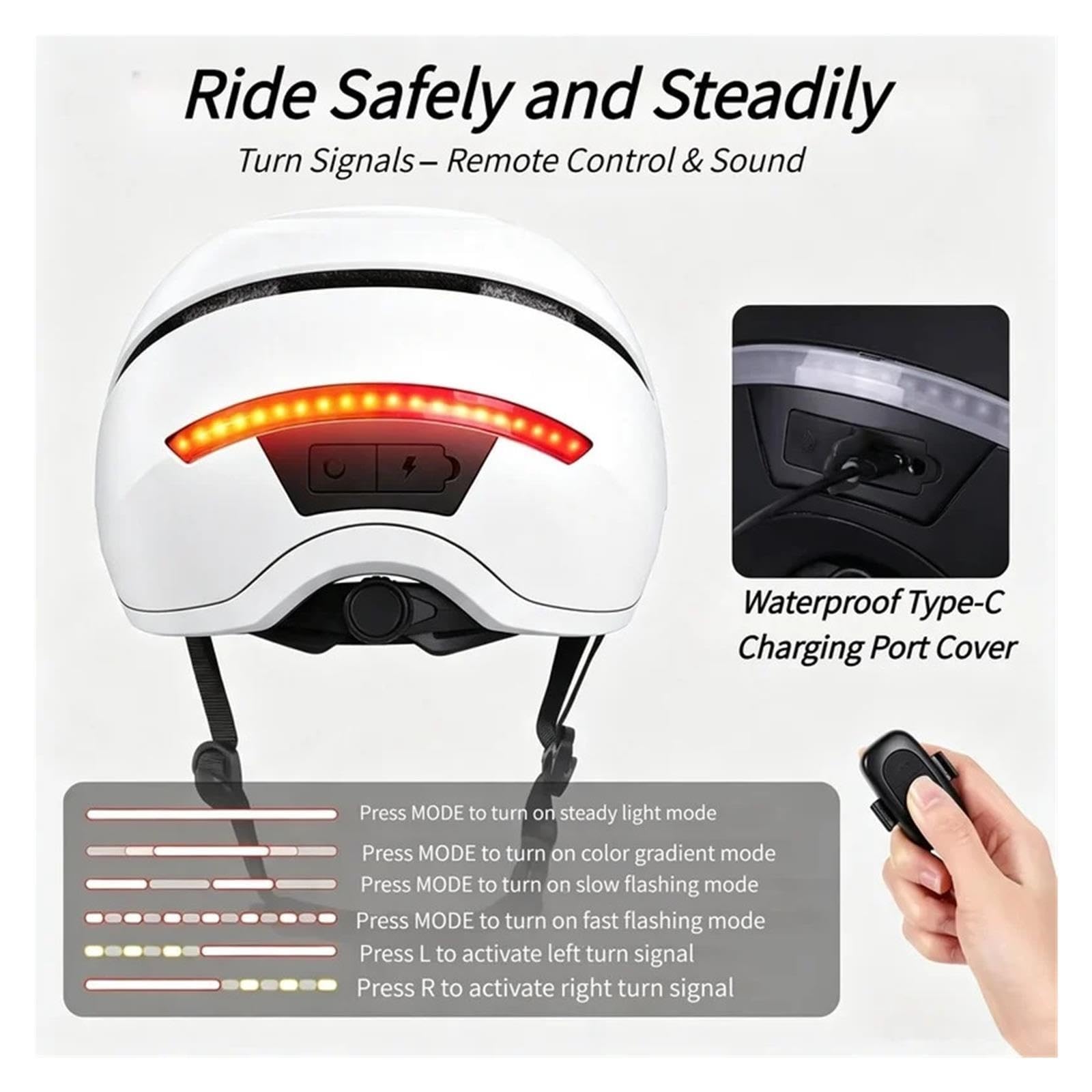 1 casco da bici leggero e regolabile