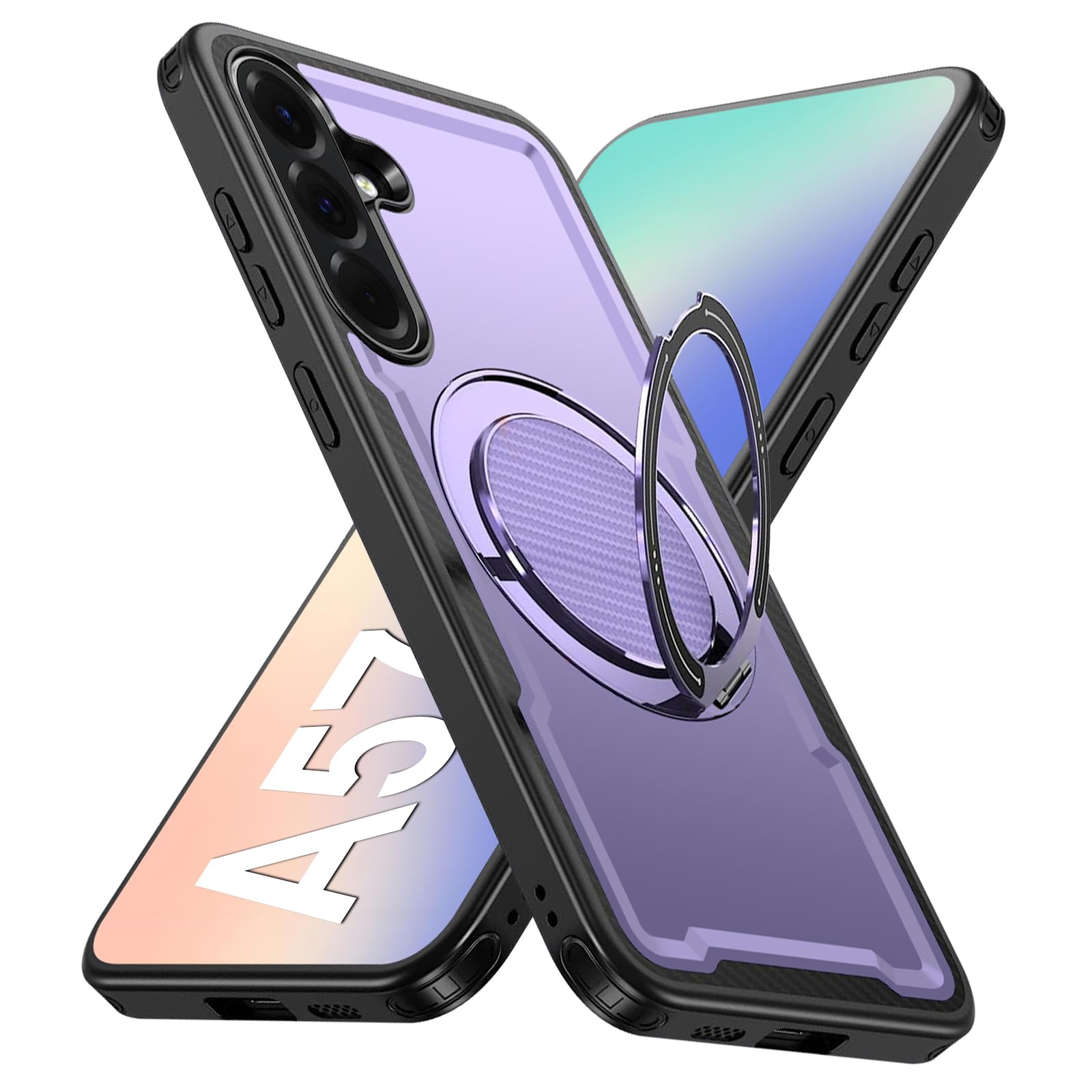Coque Samsung A57 violette idéale pour support de voiture GPS - 8