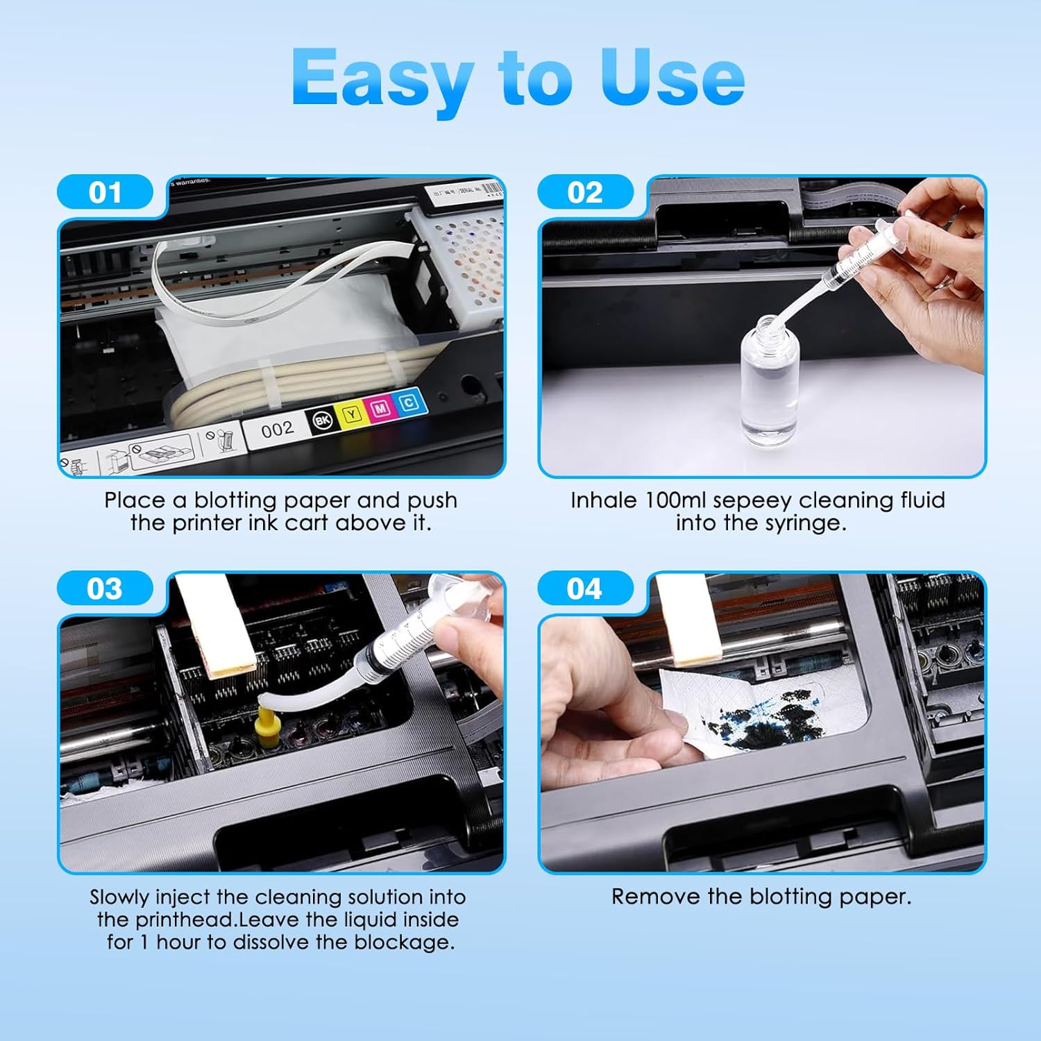 Eco Solvent Ink Cleaning Solution Printhead Cleaner Cleaning Liquid Use for Roland Mutoh Mimaki DX XP600 For Roland eco ink 500ML