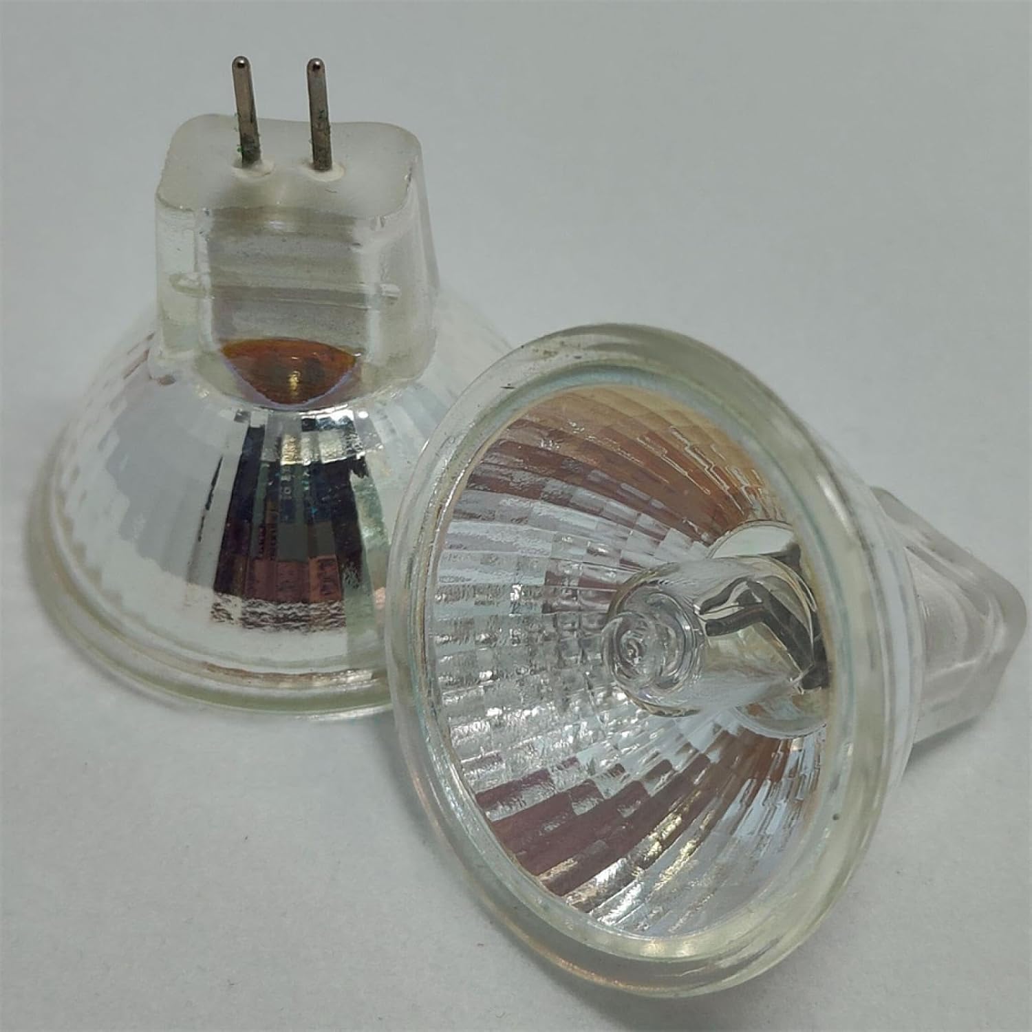 Halogen Bulb MR16 12V 35W GU5.3 Halogen Spotlight MR16 20W 12V GU5.3 Bi Pin Base for Landscape, Track Lights, Fiber Optics, Desk Lamps Dimmable 5PC 50W