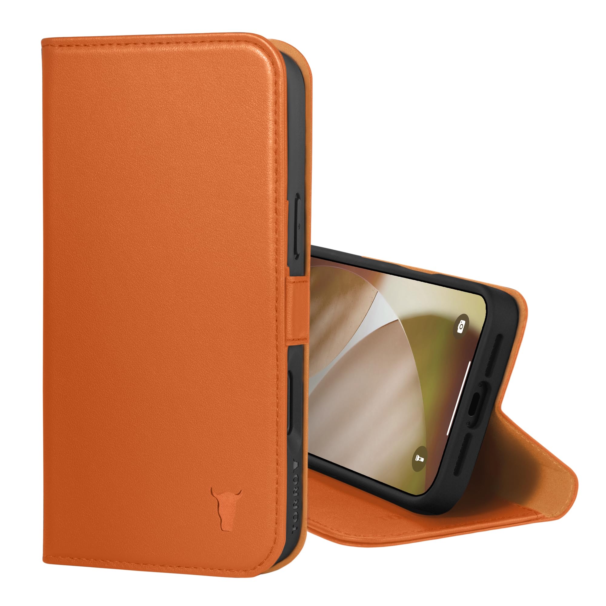 Amazon.com: TORRO Leather Case Compatible with iPhone 17 Pro 6.3