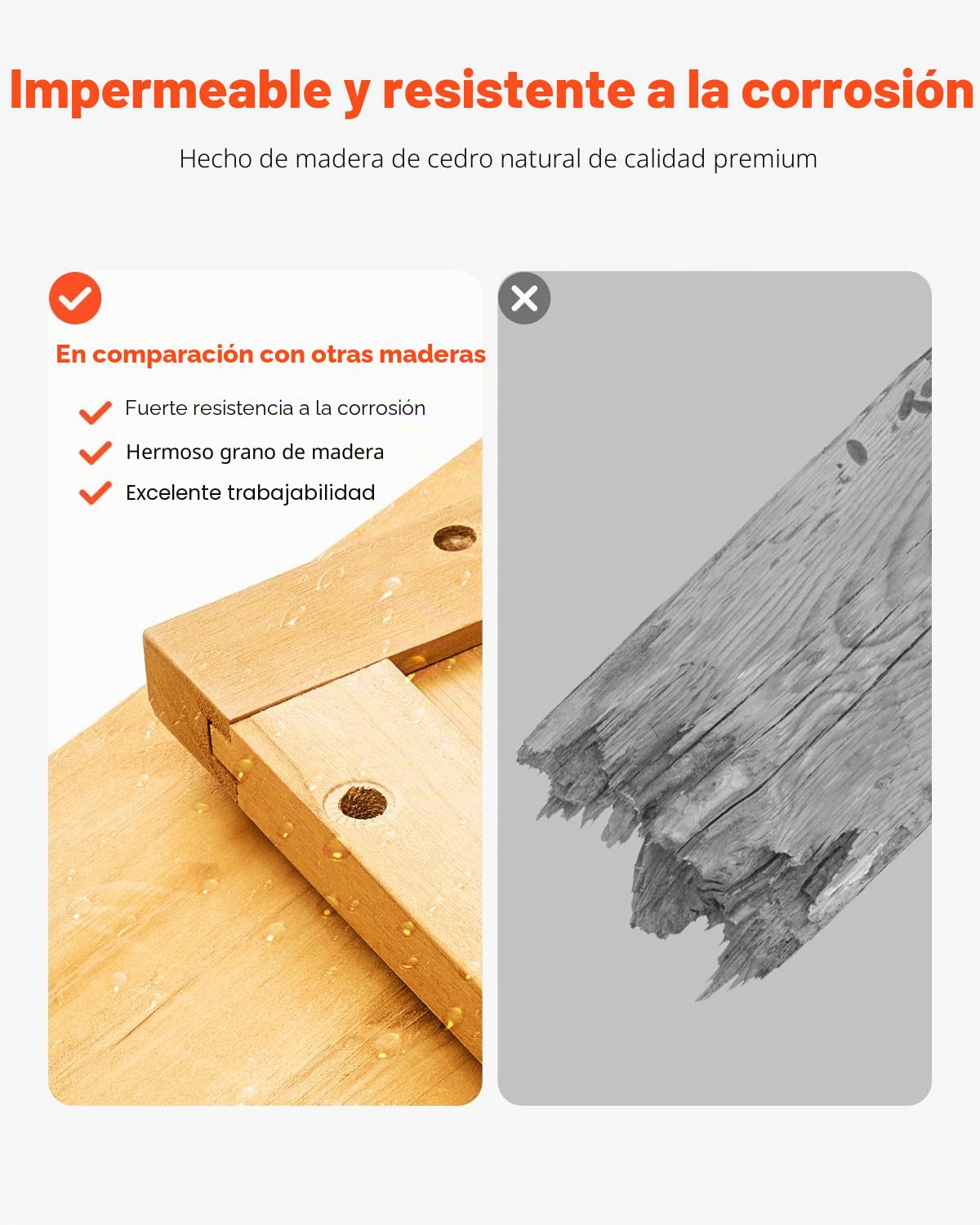 VEVOR Cobertizo de Almacenamiento para Exteriores 80 x 50 x 162 cm Cobertizo de Madera para Almacenamiento con Marco de Metal Gabinete de Almacenamiento Impermeable para Patio, Jardín, Césped