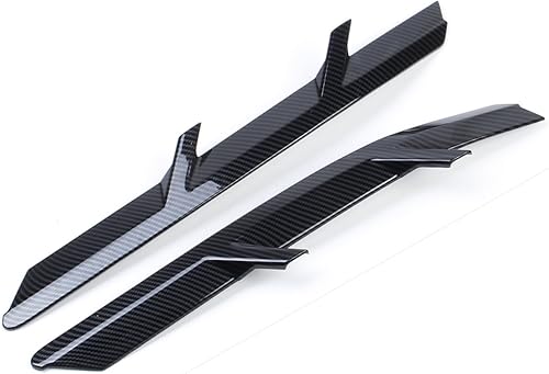 Ventilación lateral del cuerpo del guardabarros delantero para Chevrolet Corvette C7 2014-2019 (patrón de fibra de carbono)