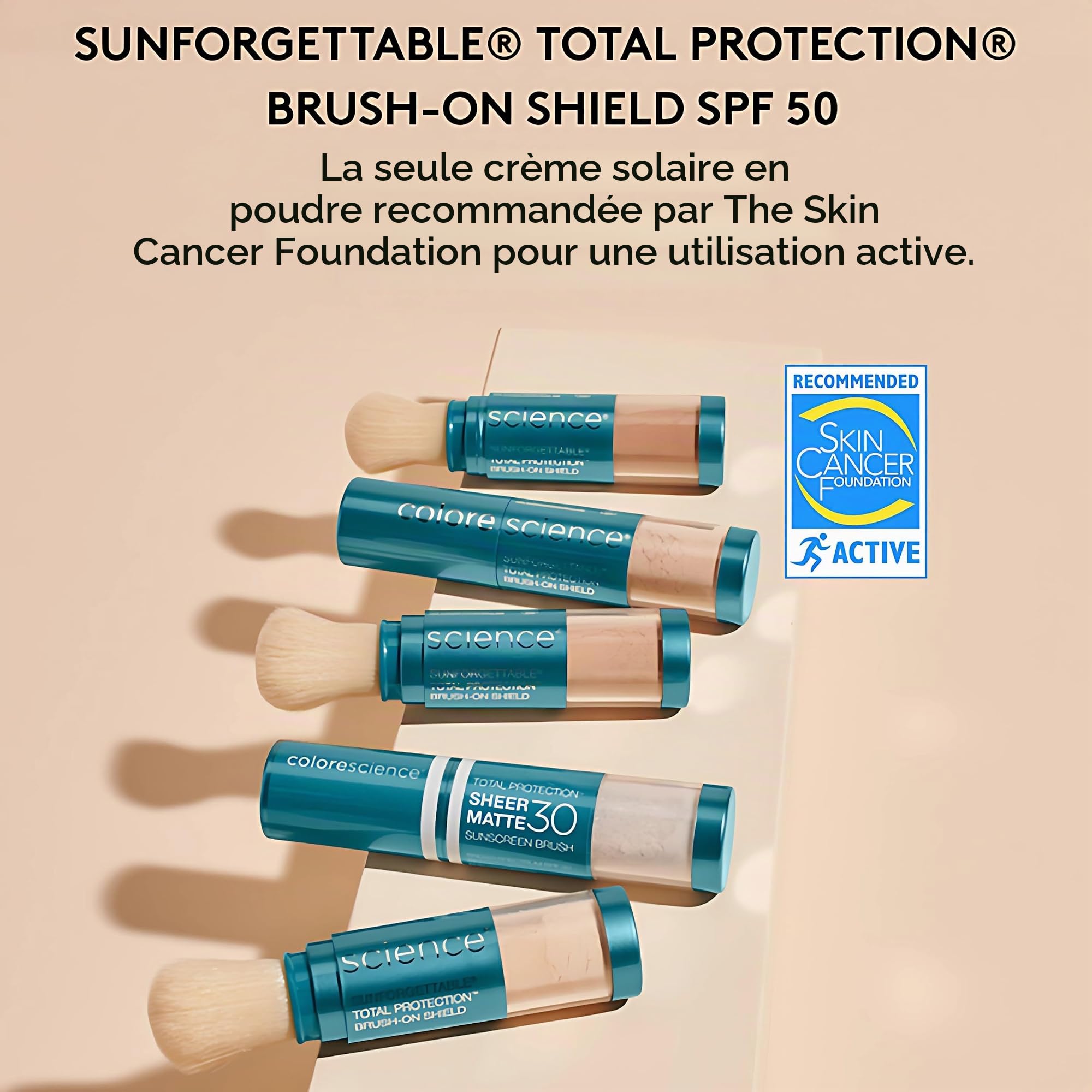 Colorescience Sunforgettable Loose Mineral Suncreen Brush SPF50 - Medium 6g/0.21oz