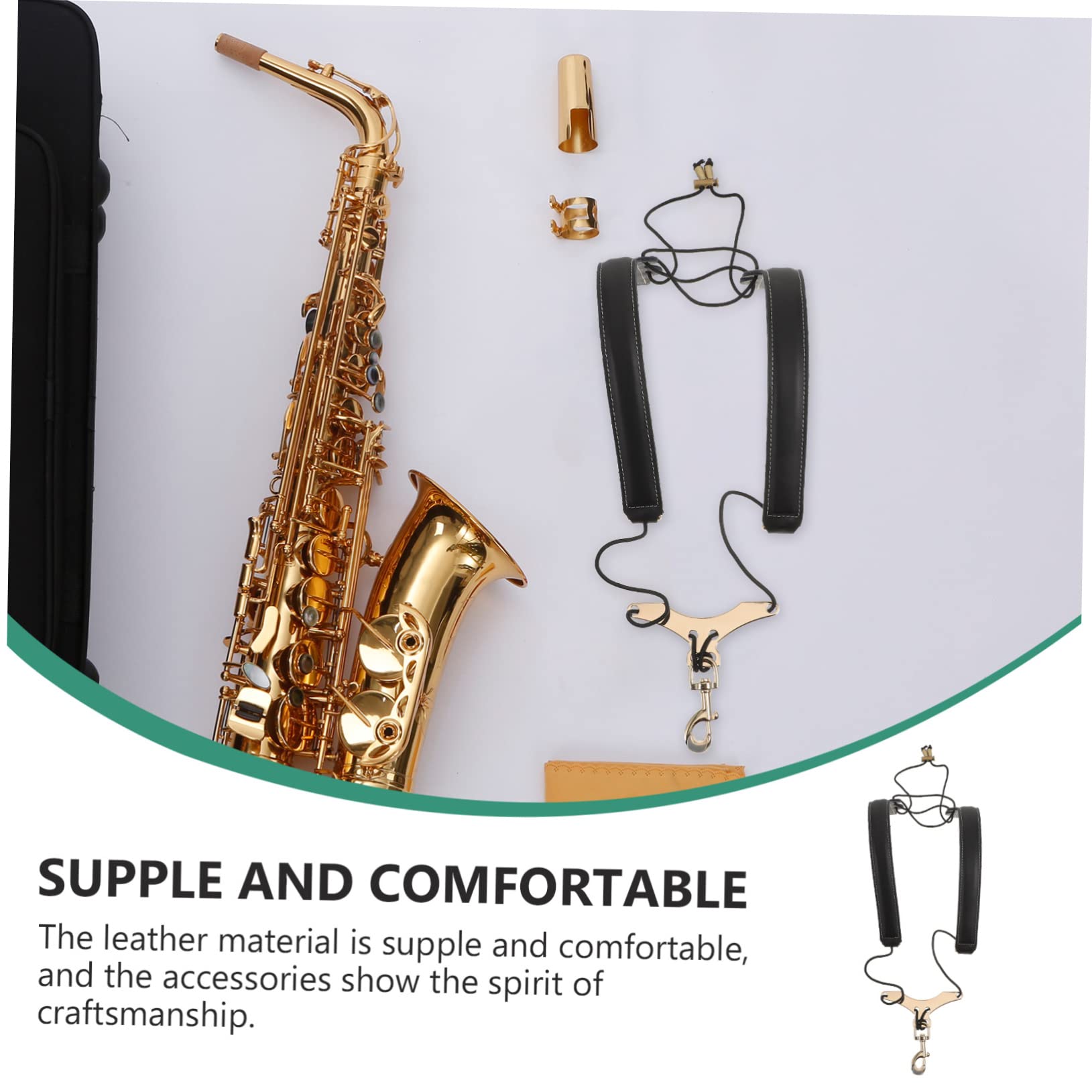BESPORTBLE Sangle Épaule Pour Saxophone Harnais Pour Saxophone Accessoire De Rechange