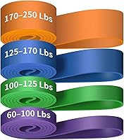 Vista 1 de Alllvocles Resistance Band, Pull Up Bands, Pull Up Assistance Bands, Workout Bands, Exercise Bands, Resistance Bands Set for Legs, Working Out