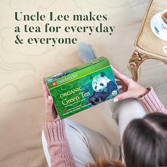 Uncle Lee's Organic Green Tea 4-Pack, 106 Count Ea Super Packs