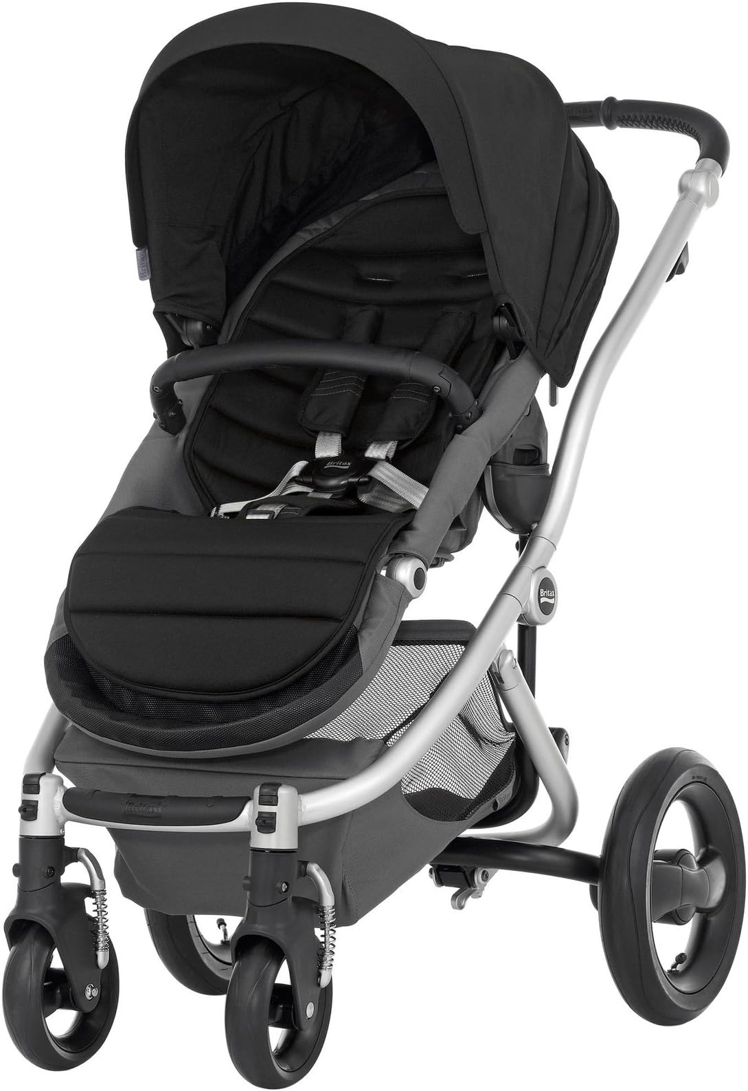 Britax Affinity Complete Stroller - Black - Silver