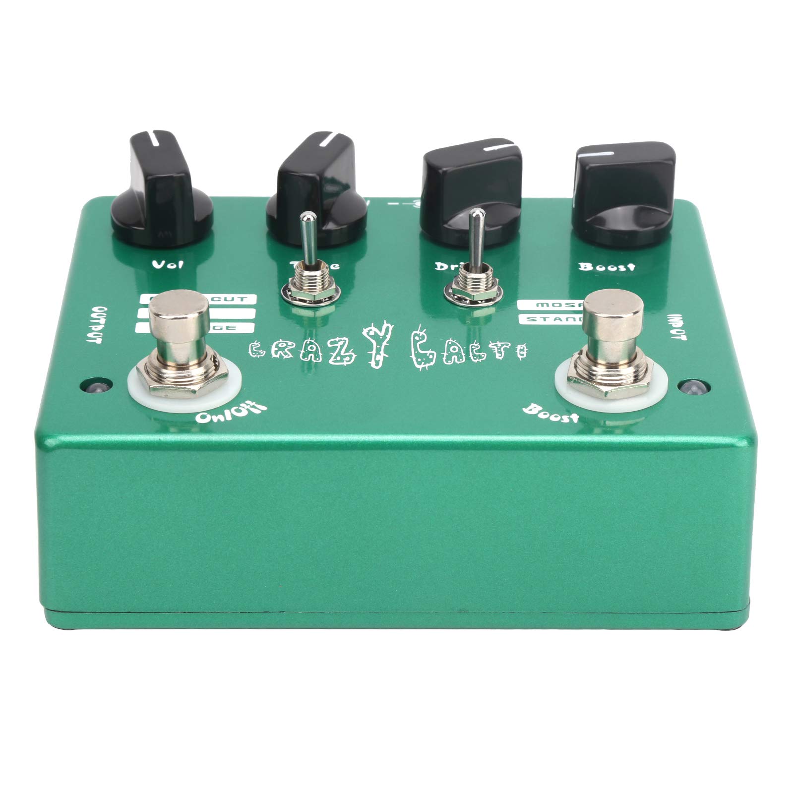Pedał Efektów HEAVY OVERDRIVE DO Gitar ELEKTRYCZNYCH CZĘŚCI KLASYCZNE AKCESORIA INSTRUMENTY MUZYCZNE