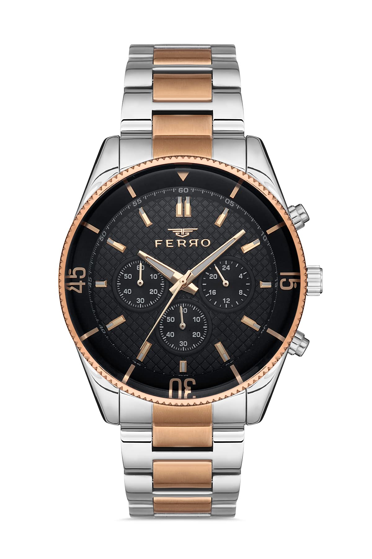 Ferro Venedik Analog Black Dial Mens Watch-FM11920A-E (B09RPD9S2K) Amazon Price History, Amazon Price Tracker