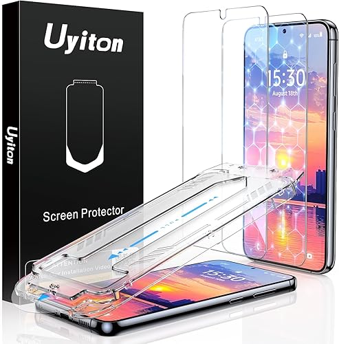 Vista 21 de Uyiton UnBreak-Glass para Samsung Galaxy S25 Ultra Protector de Pantalla Mate, [Soporte Ultrasónico de Huellas Digitales][Anti-Resplandor][Vidrio