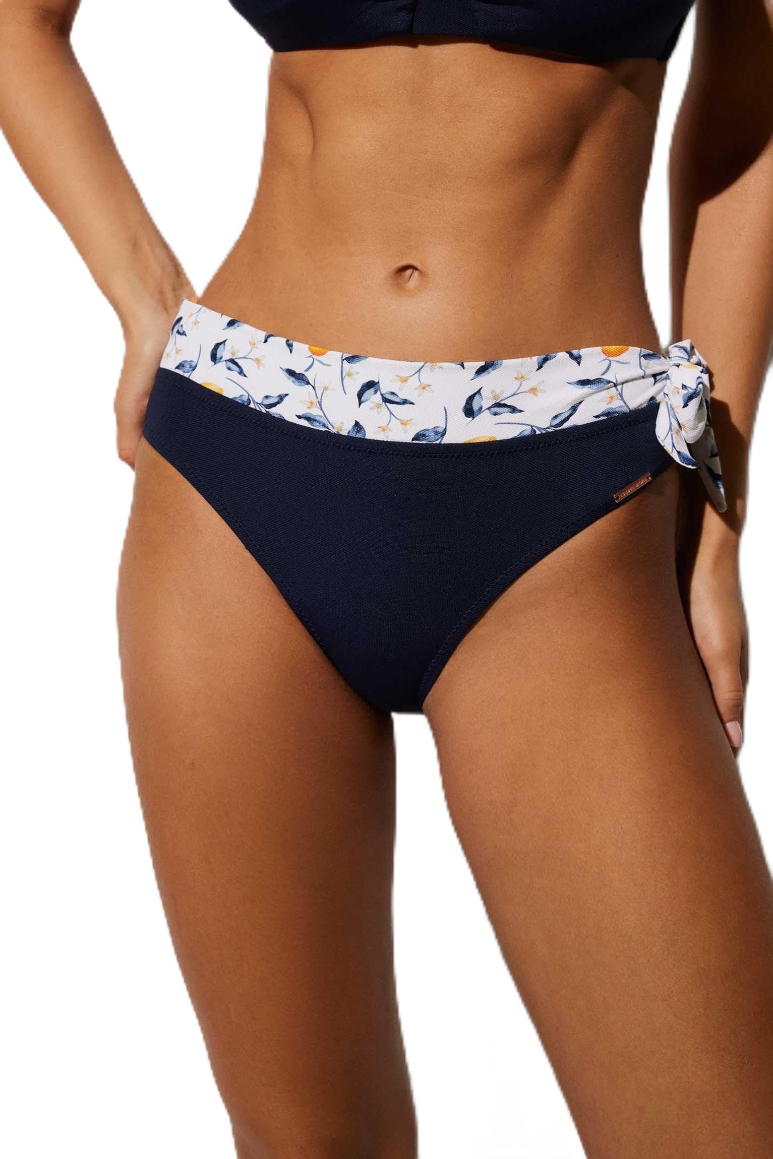 YSABEL MORA Braga Bikini Midi Lazos con Tejido micropiqué