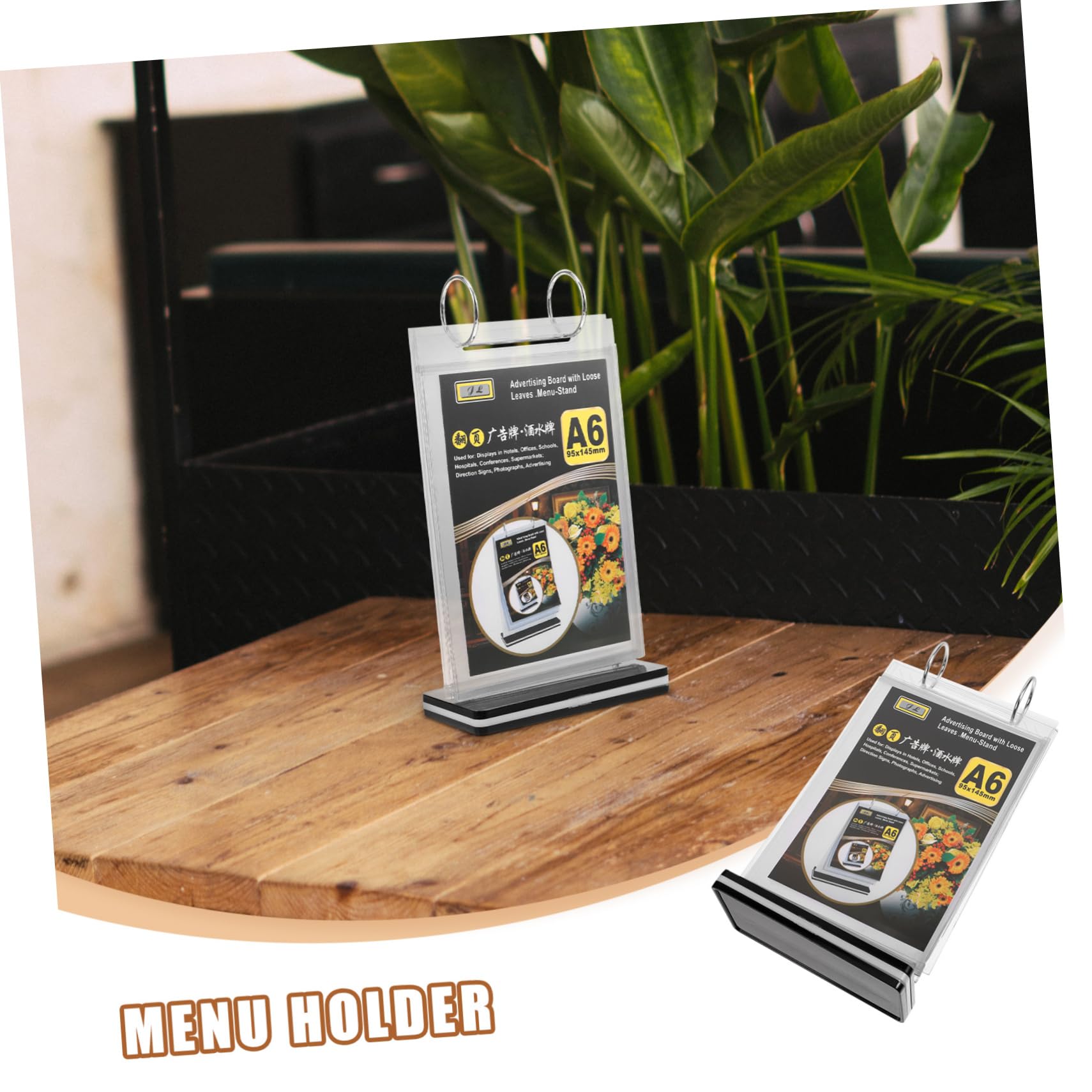 SHINEOFI 9 Sztuk Stojak Papierowy Uchwyt Na Znak Uchwyt Na Menu Stojaki Na Plakaty Do Wyświetlania Menu Stojak Na Etykiety Uchwyty Na Zdjęcia Do Stołów Pulpit Menu Stojak Do Przechowywania
