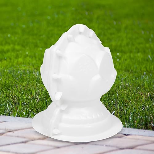 Miniatura 7 de Yardwe Molde de columna romana de plástico Molde de valla de hormigón Moldes de cemento de yeso de hormigón Moldes de cemento Balcón Jardín Piscina