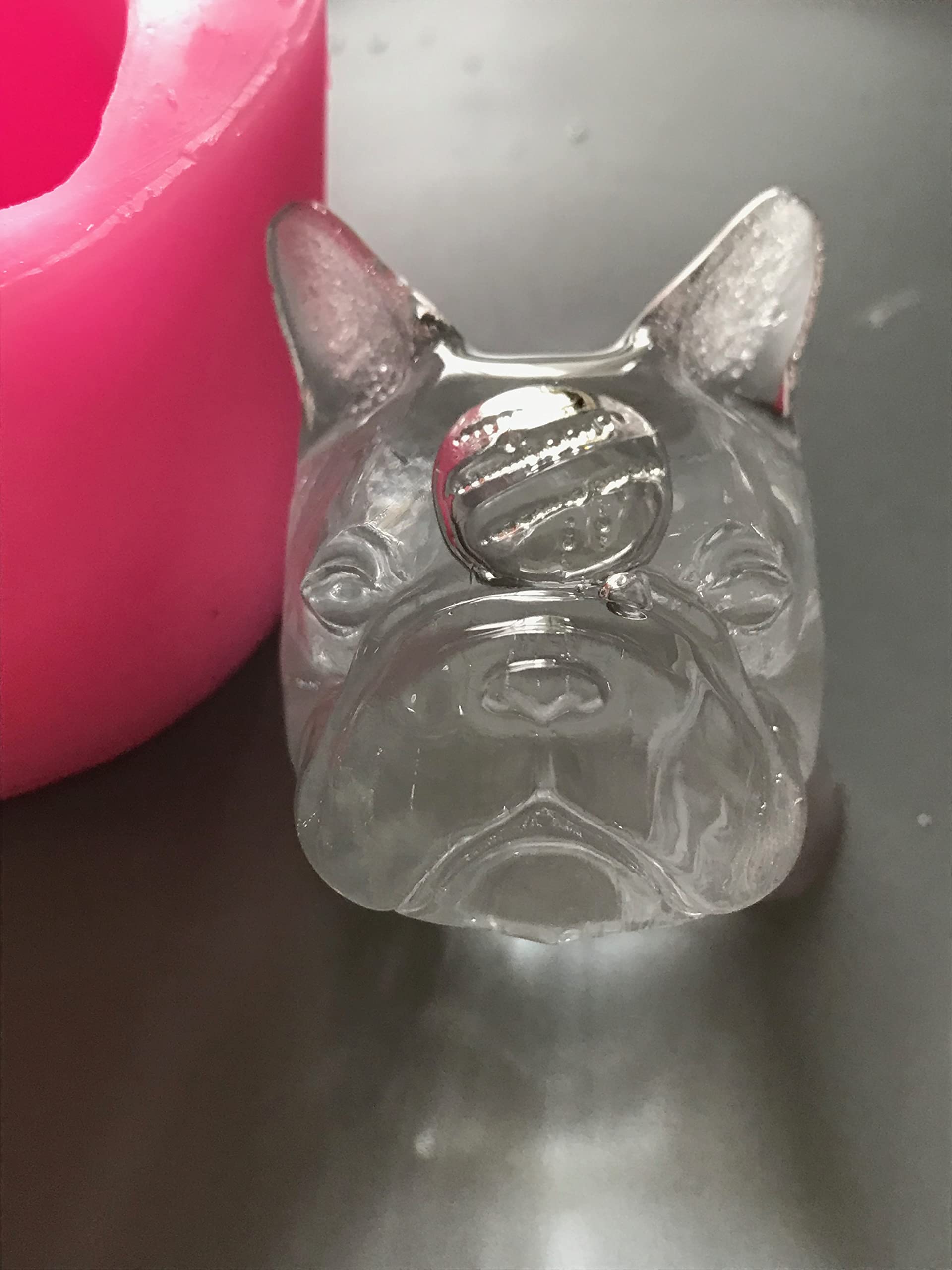 Amazon.co.jp: フレンチブルドッグ 犬 動物 シリコン モールド アイス