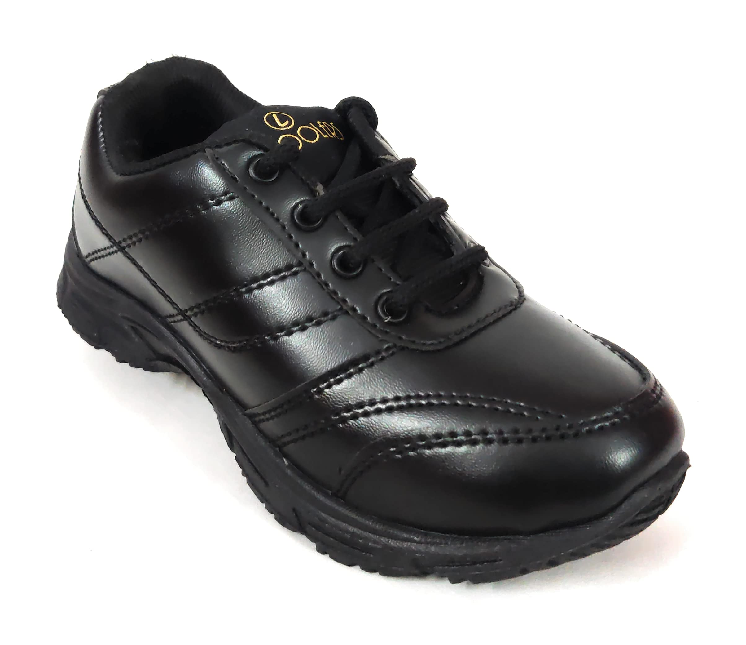 Coolz Unisex School Shoes Prime Lace (Black, Numeric_13) (B09S1B924G) Amazon Price History, Amazon Price Tracker