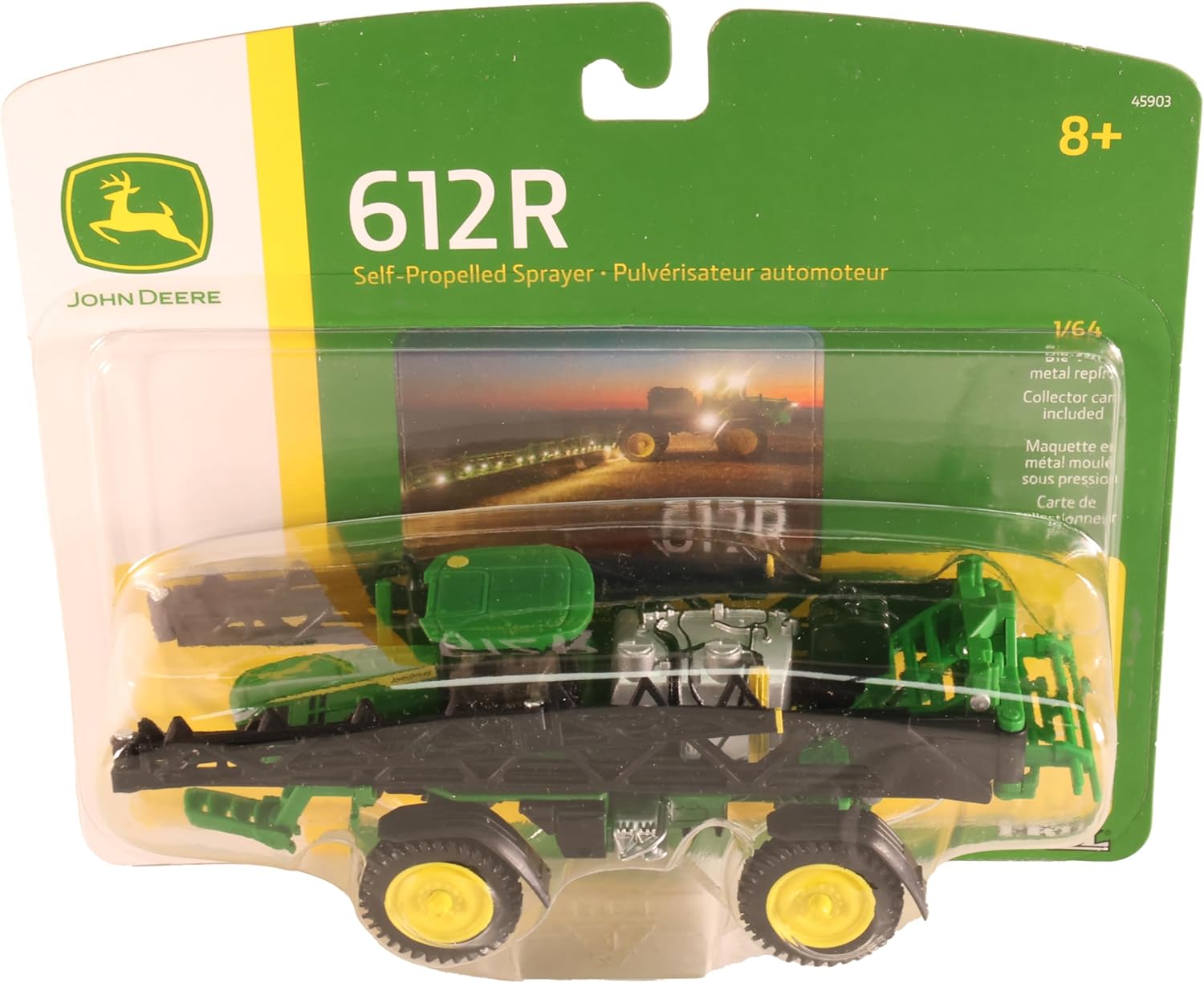John Deere 1/64 612R Self-Propelled Sprayer Toy - LP84478