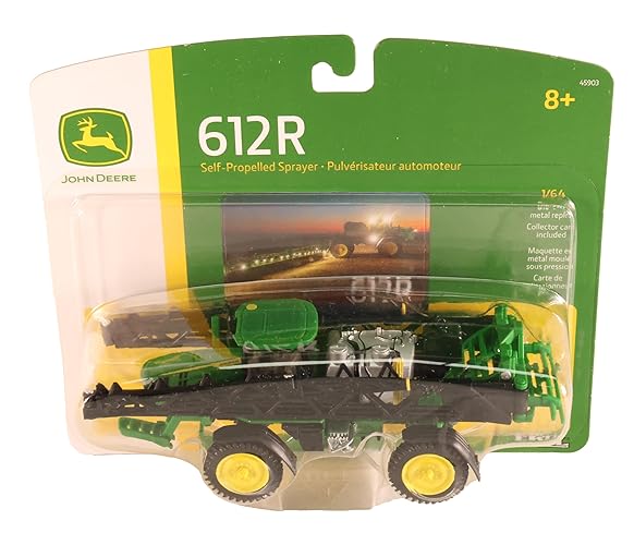 John Deere 1/64 612R Autopropulsado Rociador Juguetes - LP84478