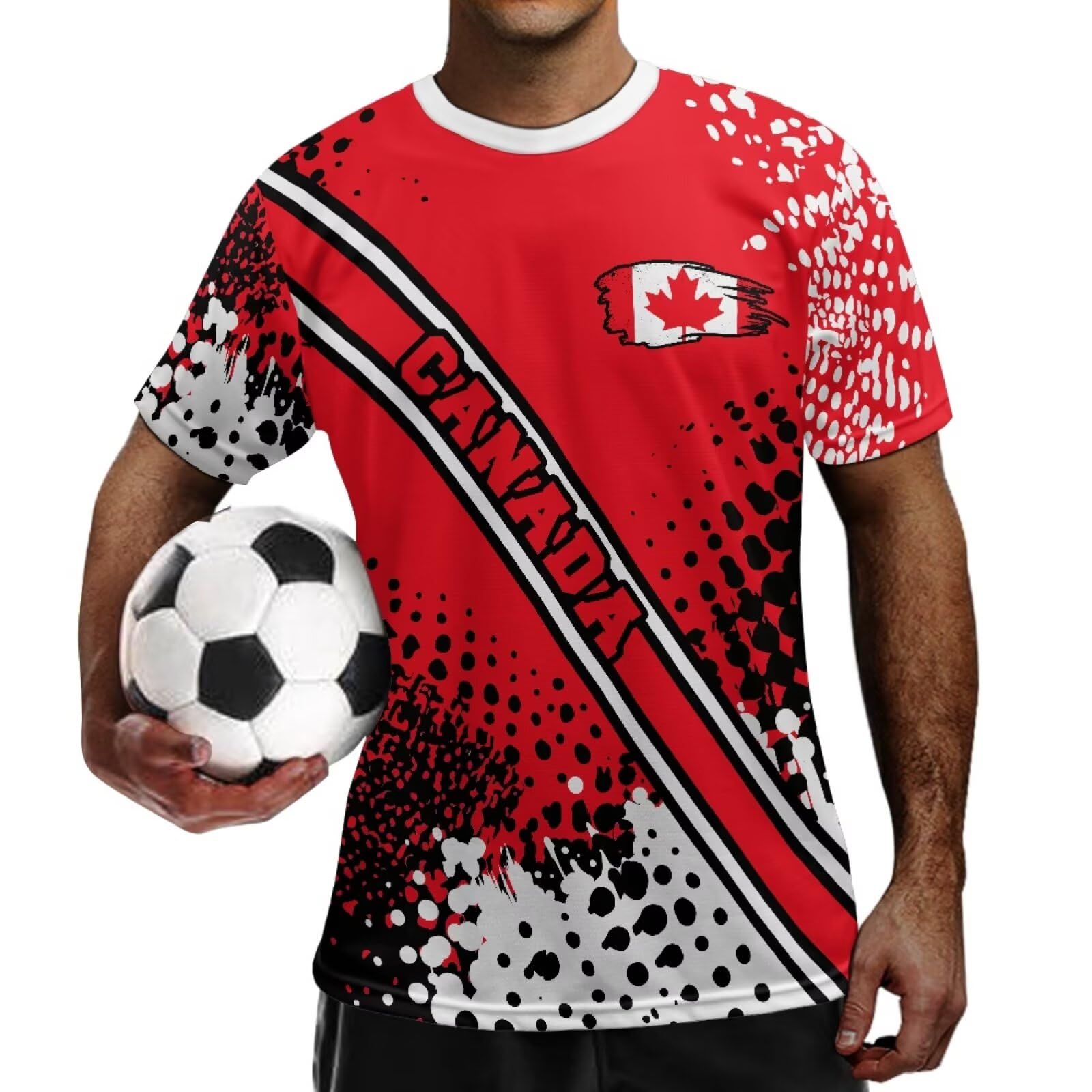 2026 World Cup Soccer Jersey for Men Short Sleeve Jersey for Men Breathable Team Jerseys for Soccer Fan Sports Top