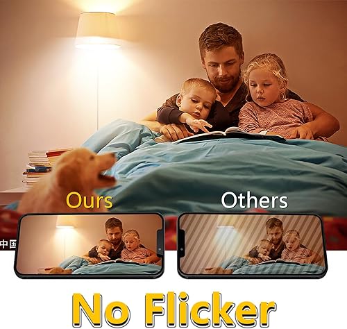 Miniatura 5 de DAYBETTER Bombillas LED Edison vintage, bombilla LED E26 equivalente a 60 W, bombillas LED regulables, alto brillo 6 W 800 LM, blanco cálido 2700 K,