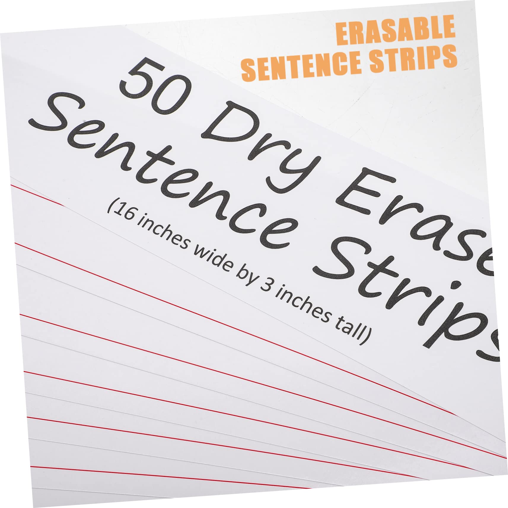 HOMSFOU 2 Set Strisce Scrittura Regolate Per Apprendimento Per Esercizi Per Insegnanti Per Pratica Scrittura E Problemi Matematica 50 Pezzi * 2