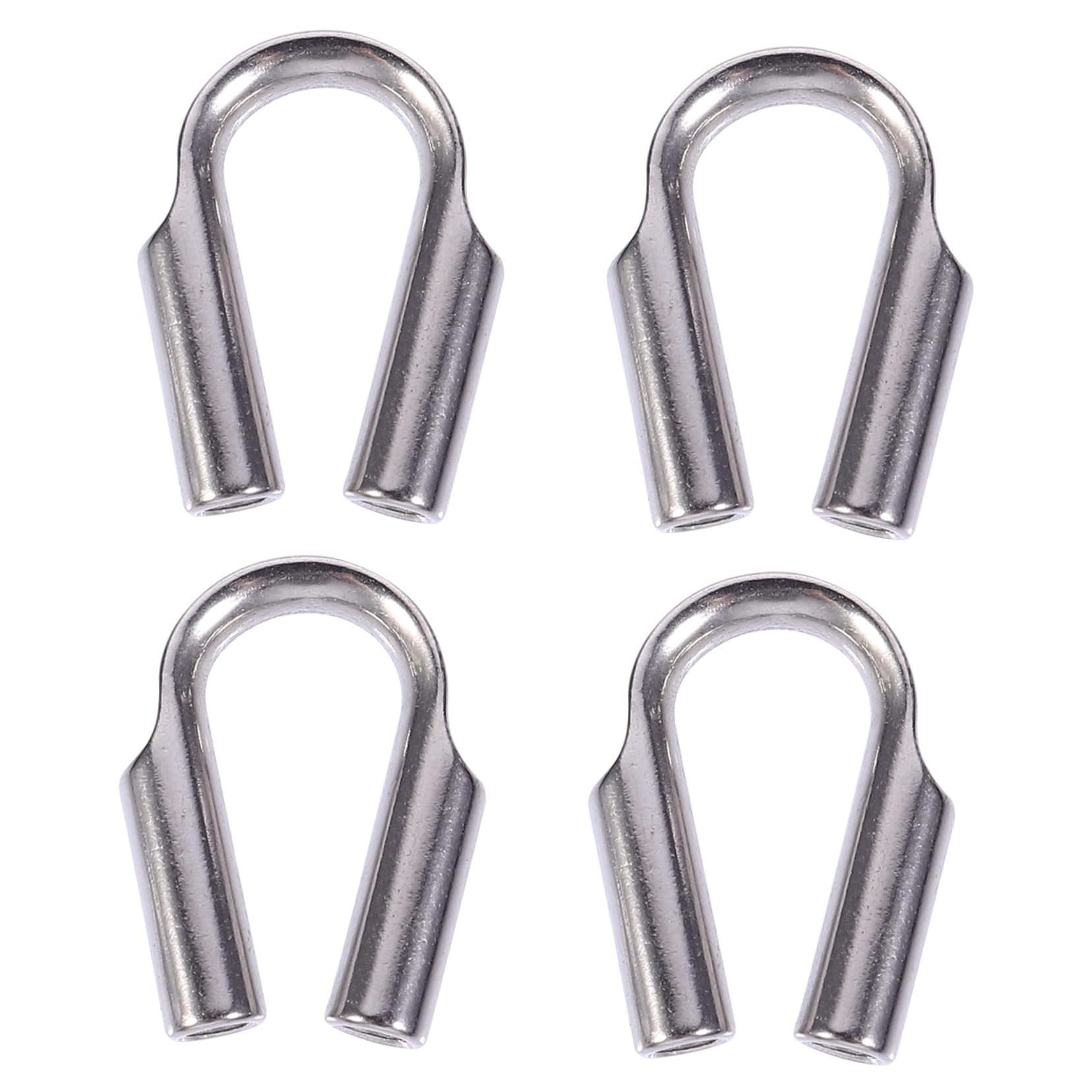 KICHOUSE Professional Grade 304 Steel Wire Rope Thimble Thimble Rigging Cable Fixing Workpiece