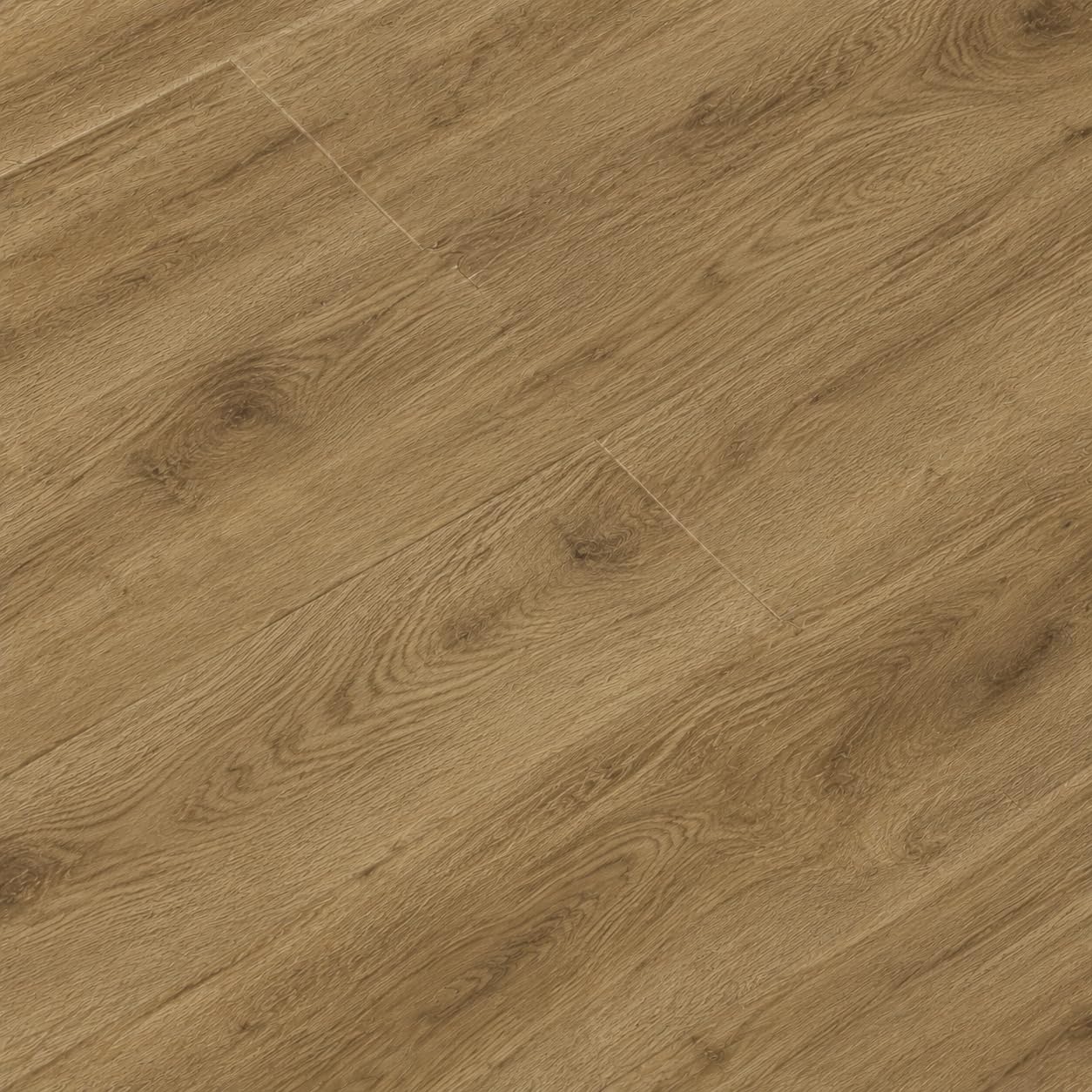 SPC - Pavimento in vinile Klick, 5 mm, 10 assi da 2,25 m², 122 x 18,4 cm, impermeabile, con base IXPE da 1 mm integrato (marrone chiaro, scatola 2,25 m²)