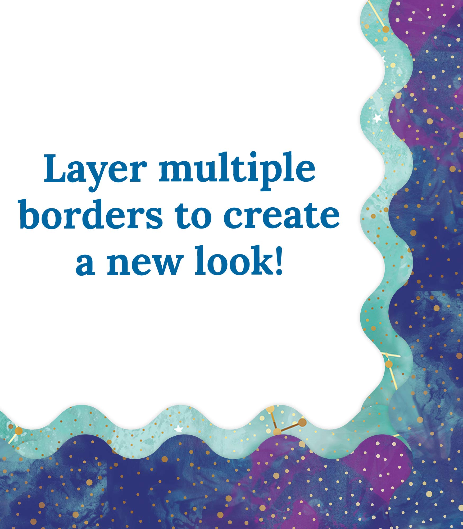 Galaxy Bulletin Board Border - 39ft, Polka Dots -7 Galaxy Bulletin Board Border - 39ft, Polka Dots -7