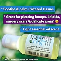 Vista 3 de Urban ReLeaf Aceite que encoge las cicatrices. Descolora suavemente el daño tisular, nutritivo vegano eficaz. Ayuda a queloides, golpes, cicatrices