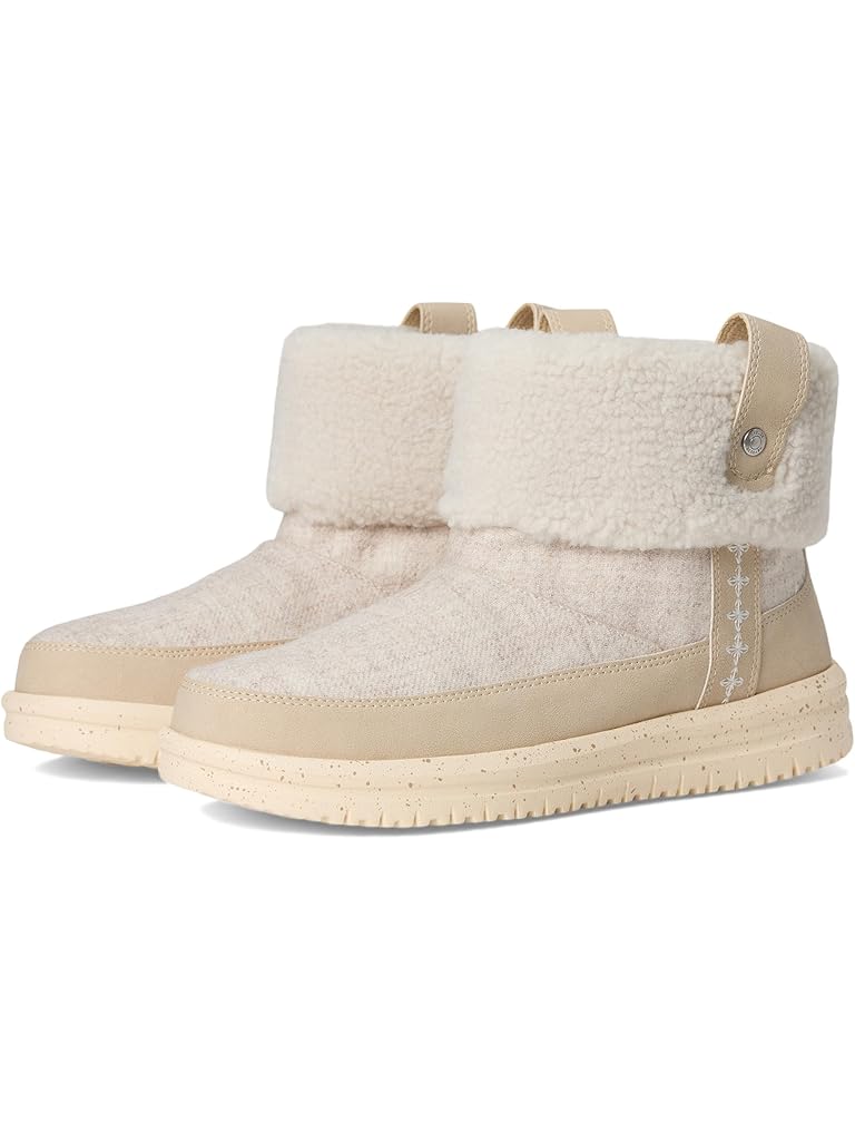 Tan Hey Dude Camden Cuff Wool Cozy