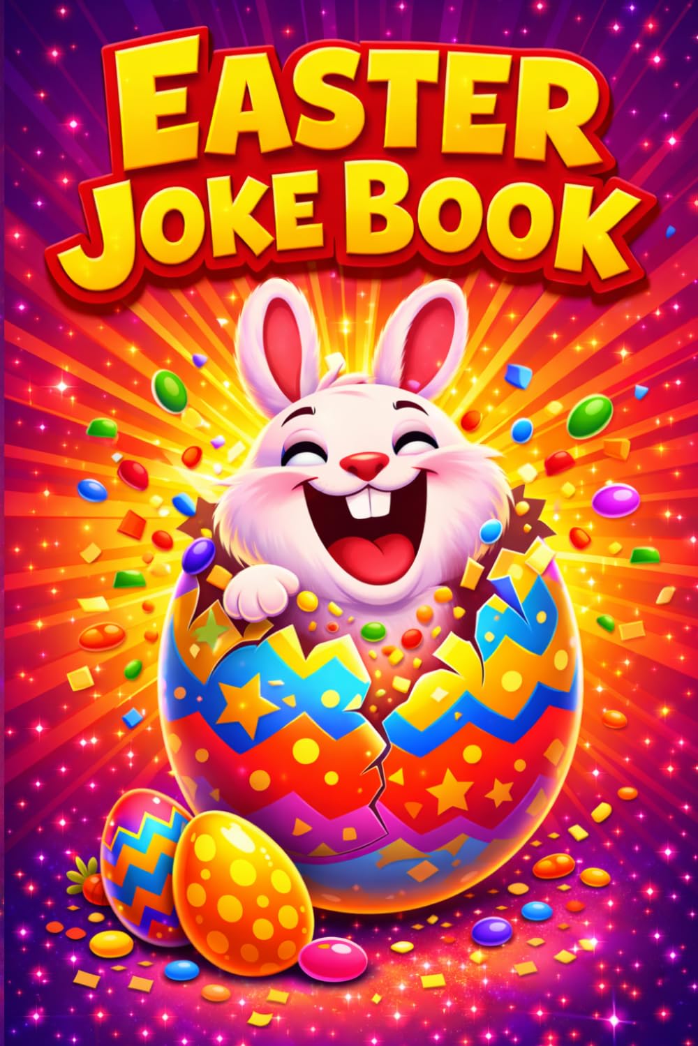 Easter Basket Stuffers: Easter Joke Book - Clever Puns, Funny Riddles, and Hilarious One-Liners for Kids, Teens and Adults - A Laugh-Out-Loud Easter Gift for All Ages