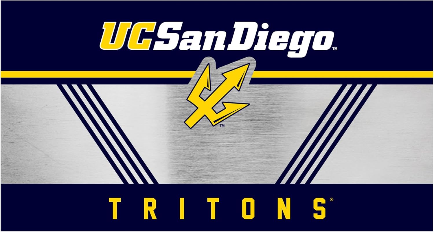 Rico Industries NCAA UC San Diego Tritons Standard 20oz Stainless Steel Tumbler with Lid - Great For Coffee, Tea, Water or Cocktails