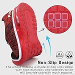 Ziitop Chaussures de course pour hommes Chaussures de tennis léger Athletic Air Coussin Chaussures de marche Non Grip Respirant Mode espadrilles Confortable Mesh Sport Chaussures Hommes entraînement Casual Gym Jogging Chaussures
