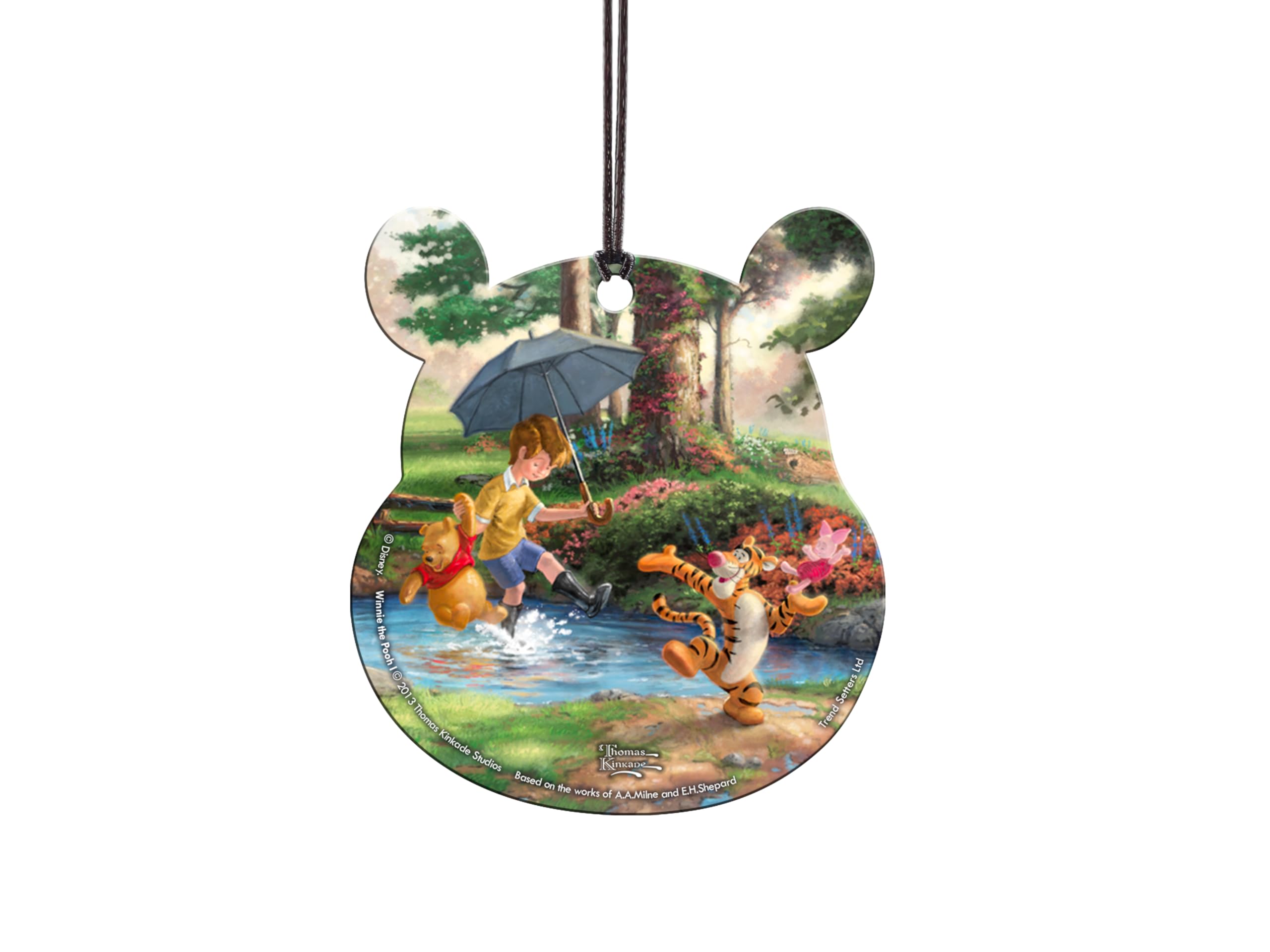 Trend Setters Disney – Winnie The Pooh – Pooh Head Shaped Acrylic Collectible – Thomas Kinkade Studios