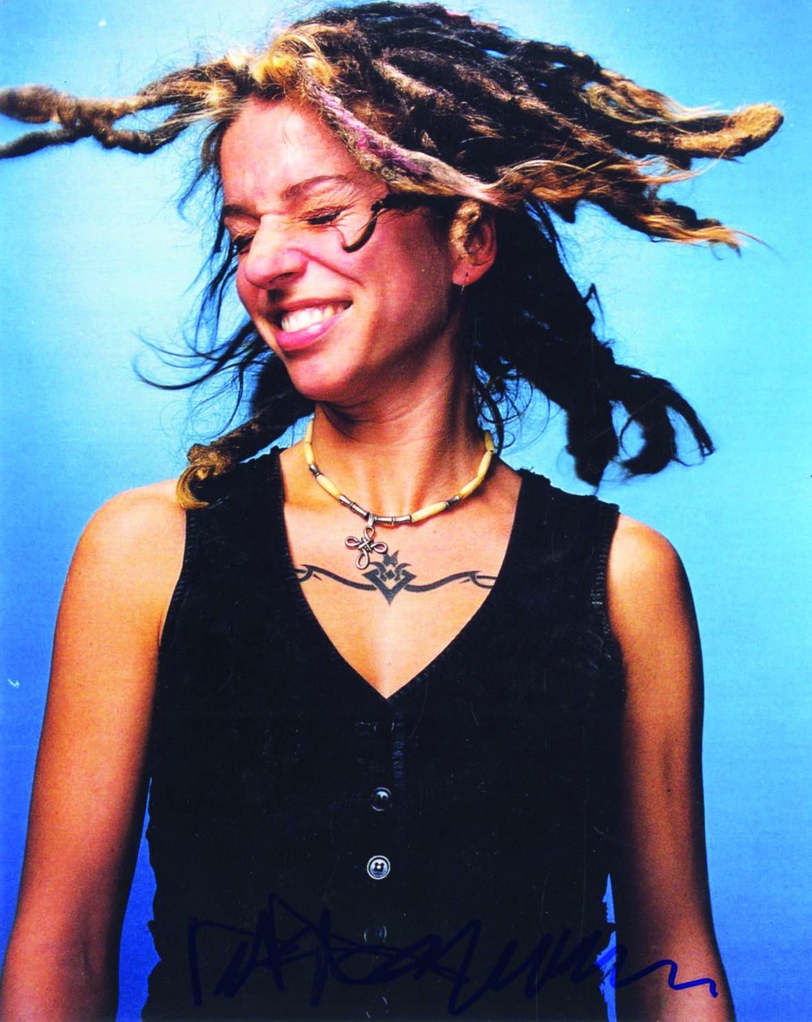 Ani DiFranco Female Folk Rock Legend Autographed 8x10 Photograph at