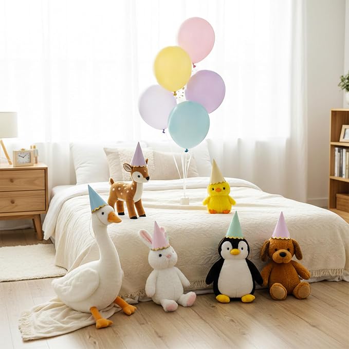 24 Sombreros de Fiesta para Niños con Estampado Dorado y Cuerdas Elásticas miniatura 4