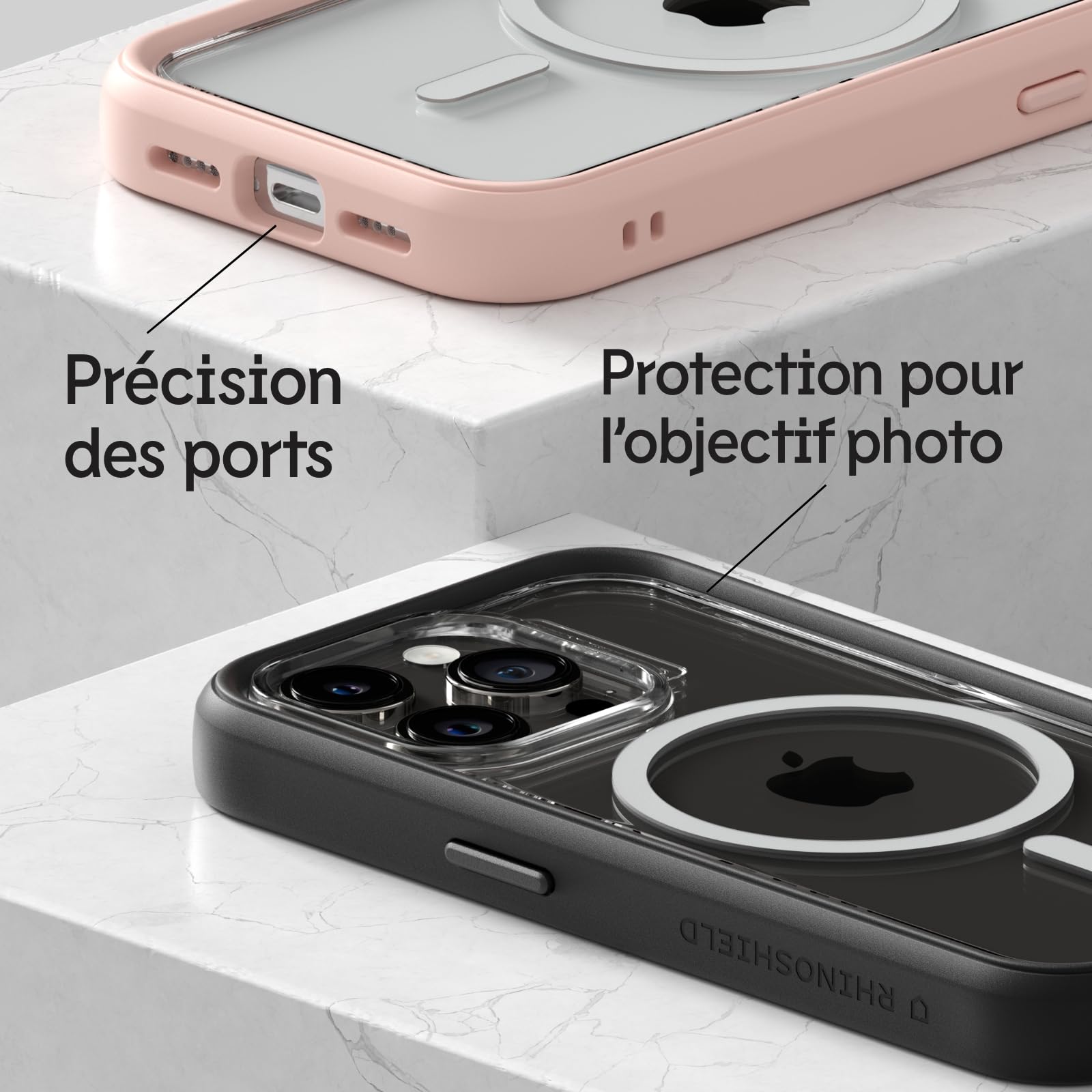 RhinoShield Coque Compatible MagSafe Pour [iPhone 17] | SolidX - Coque Renforcée Avec Absorption