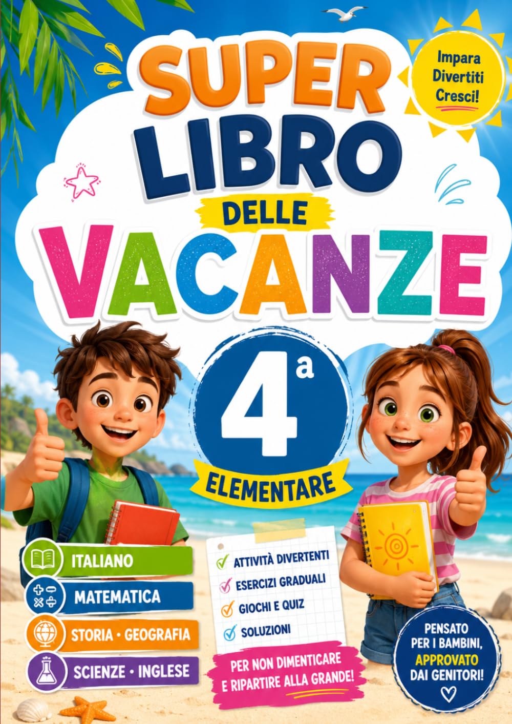 Libro delle vacanze 4 elementare