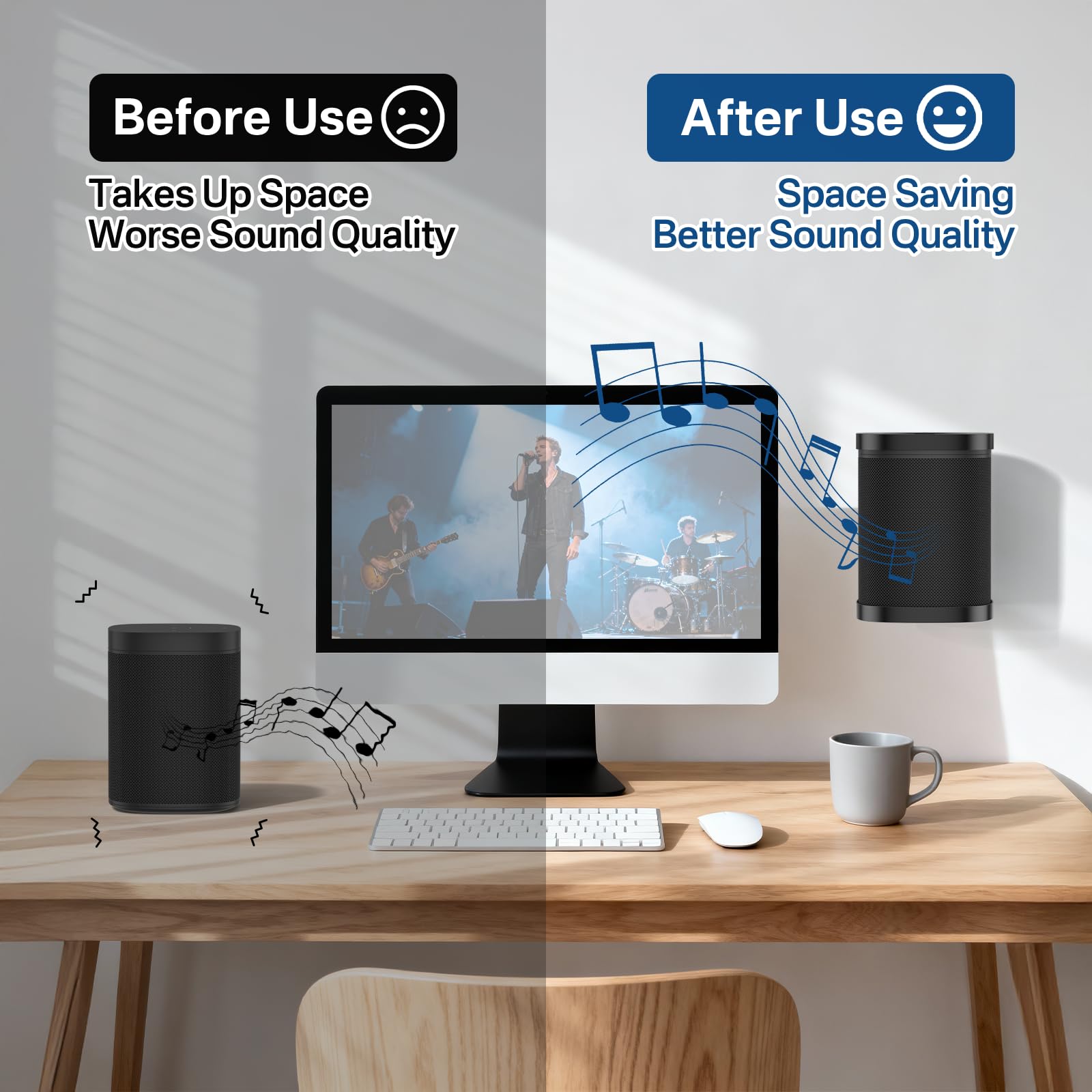 Sonosウォールマウント(１個のみ) Amazon | notiela 角度調整可能スピーカーウォールマウント Sonos One