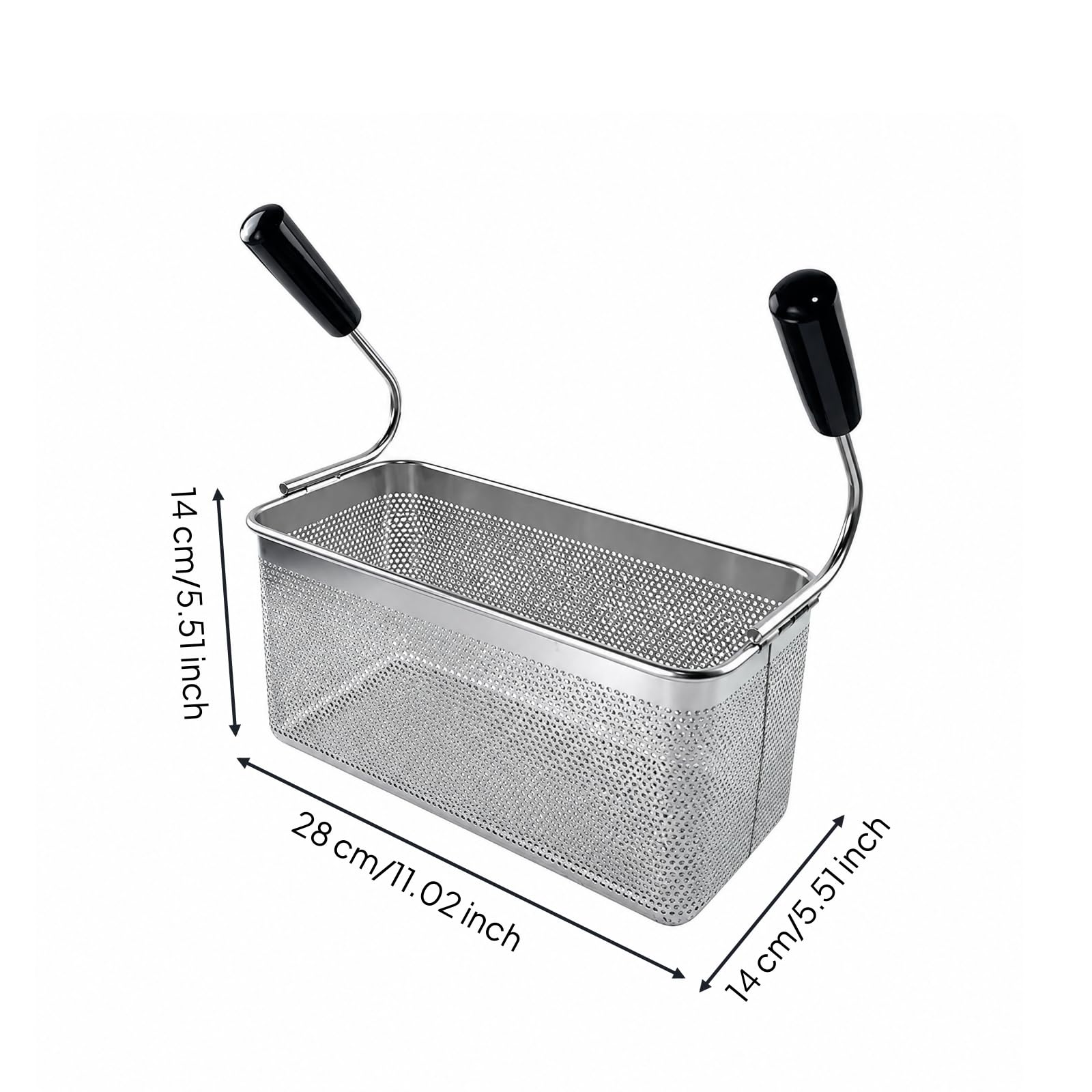 Colador con Base Resistente | Comercial, Colador Malla, Multiusos, para Restaurante,