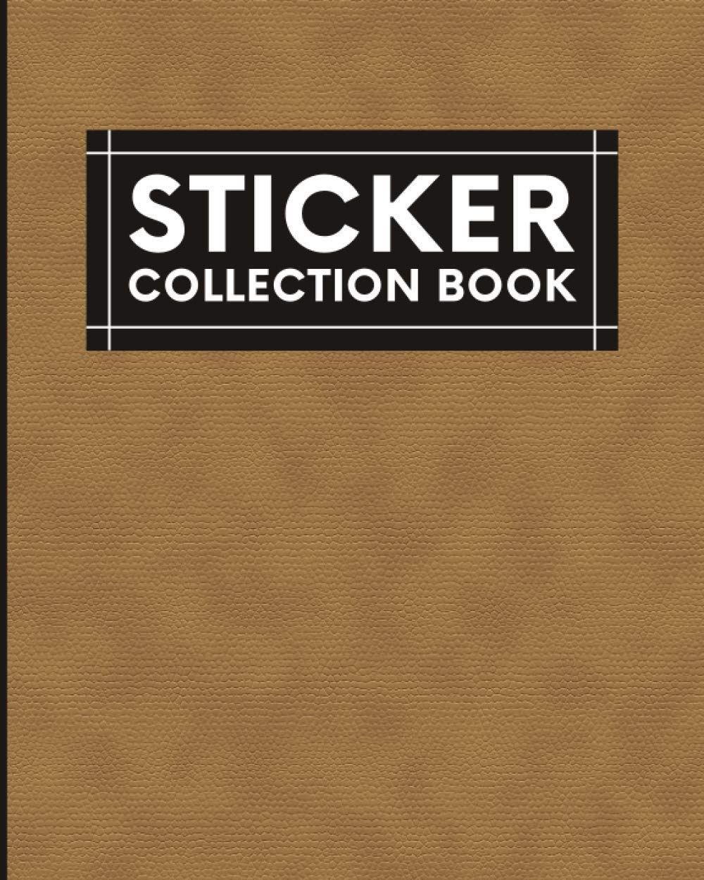 Sticker Collection Book: Sticker Collecting Album With Blank Pages