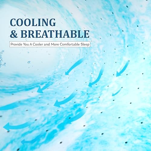 Miniatura 3 de EGO Topper - Cubrecolchón de espuma viscoelástica Queen de 3 pulgadas, cubrecolchón de espuma de gel para alivio de presión, diseño ventilado en una