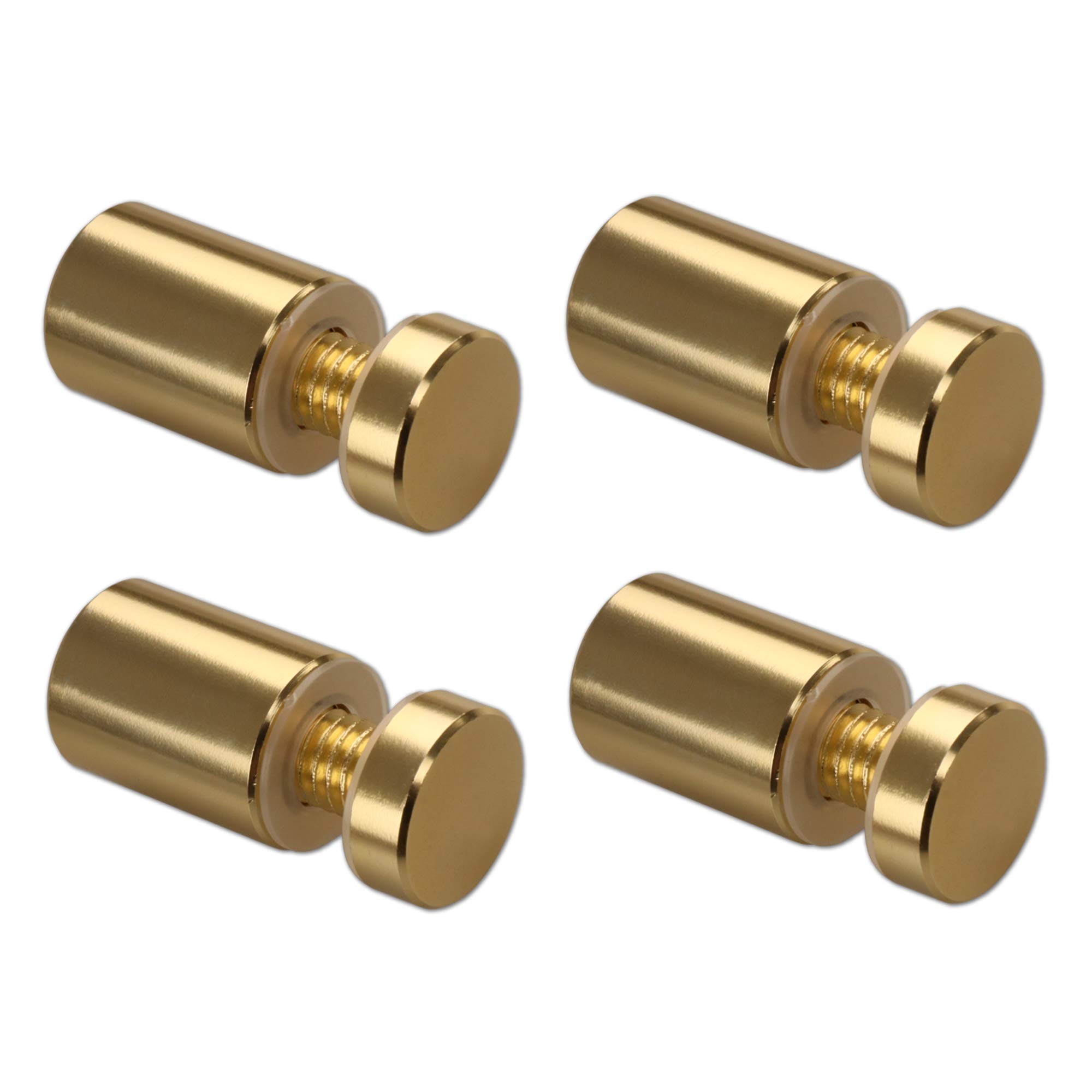 Sign Standoffs, Solid Aluminum 3/4