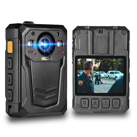 1512P HD Body Camera with Electronic Image Stabilization 13H Record Time Built-in 3600mAH Battery Easy to Operate Waterproof