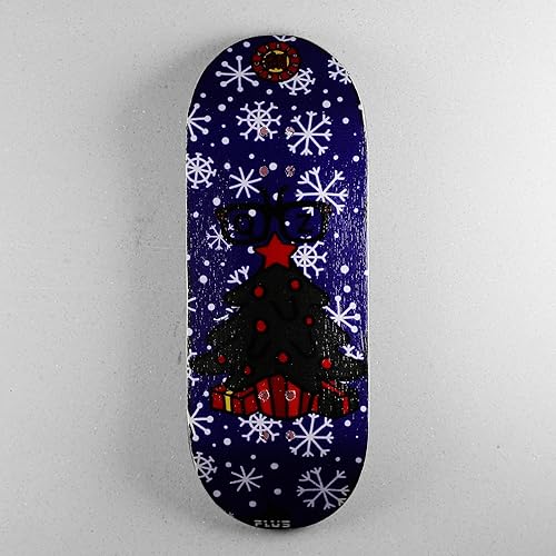 Miniatura 4 de Diapasones hechos a mano completos (cubierta de arce hecha a mano de 5 capas+camión ARK I de 1.358 in+ruedas de hielo hechas a mano) (árbol de